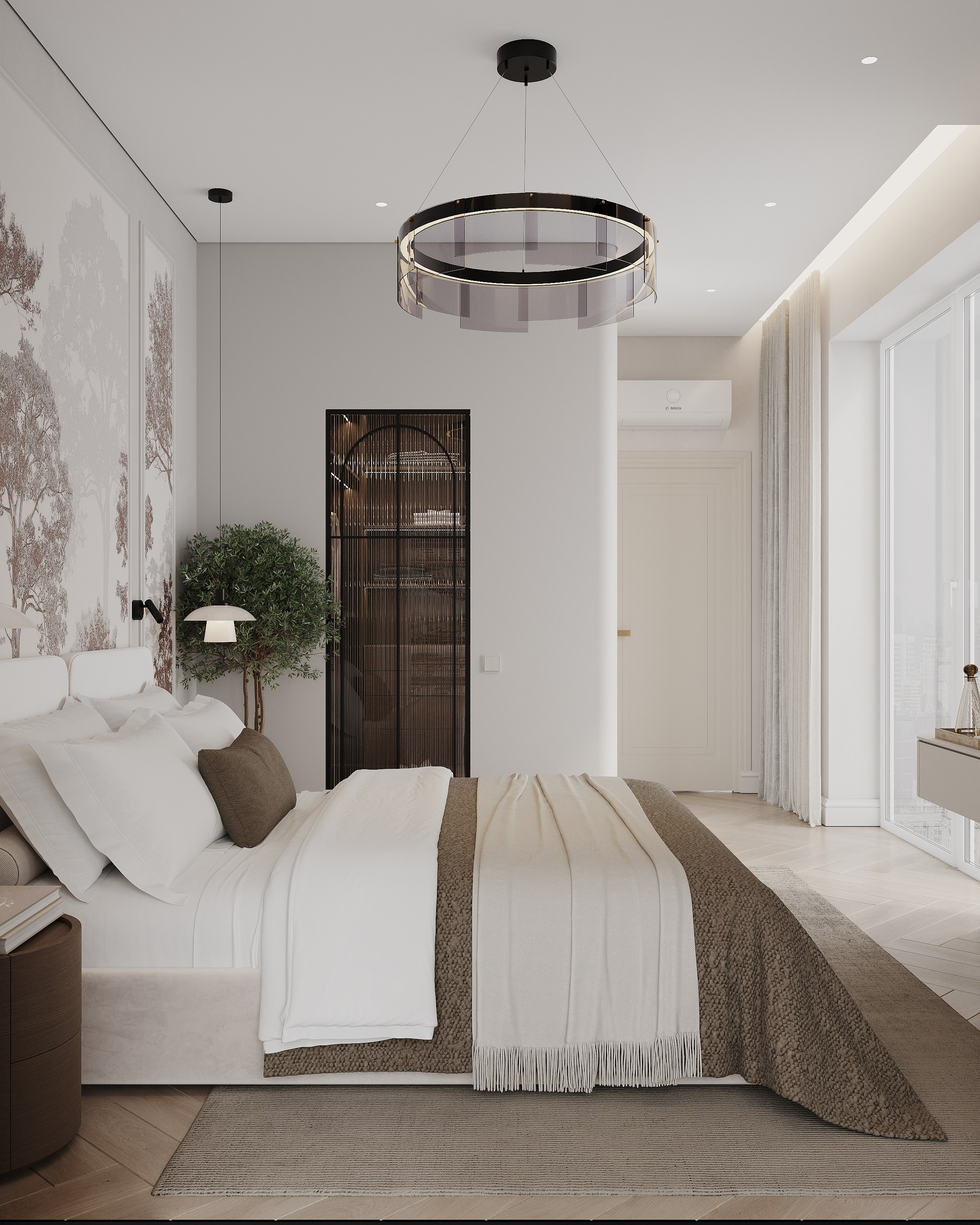 ЖК Наука 73 кв.м, г. Санкт-Петербург. 3d визуализатор Анастасия Науменко