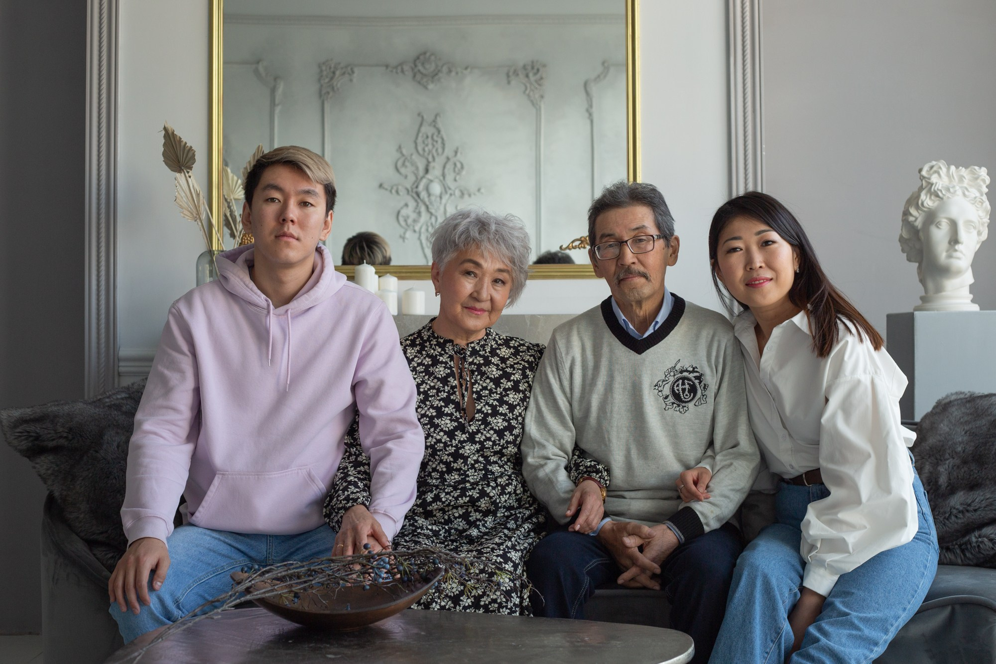 Большая семья (съёмка в студии). Семейный фотограф в Нарве Эля Калиниченко