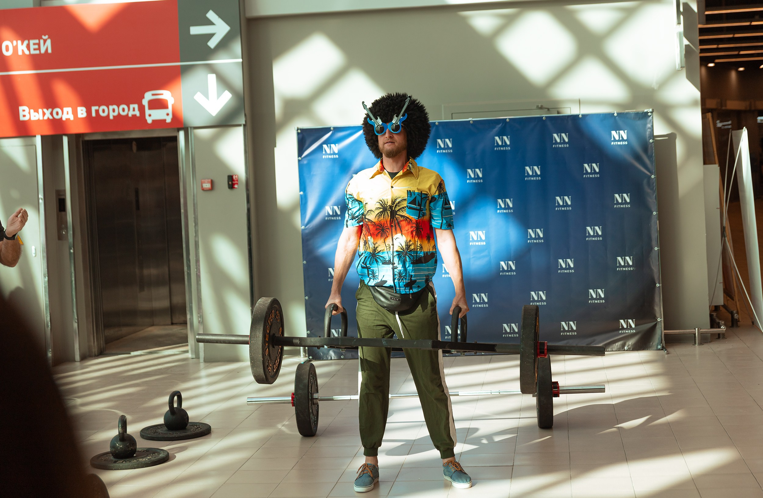 День рождения фитнес зала NN fitnes. Фотограф Тюмень