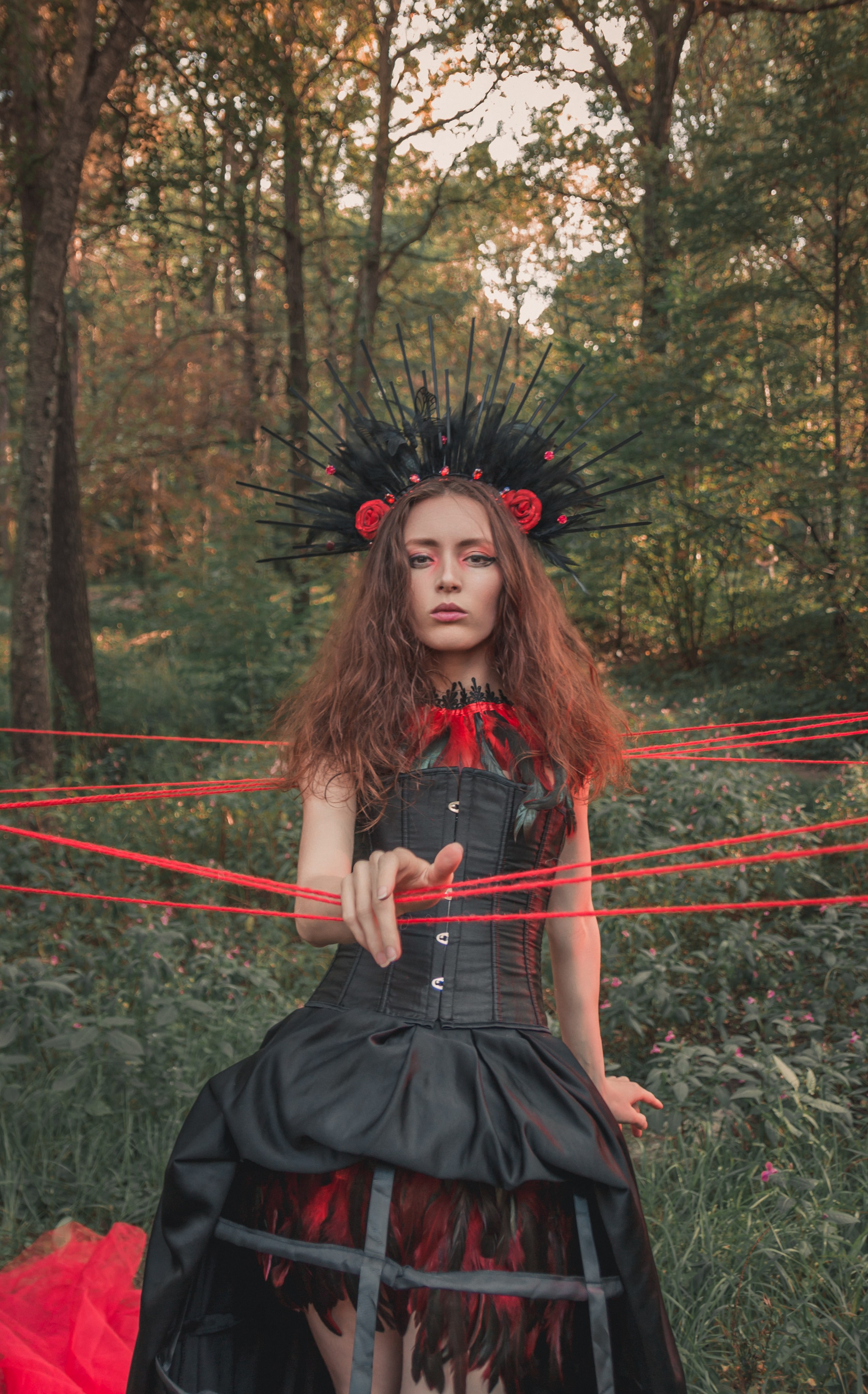 Тематическая фотосессия «Волшебный лес. Ведьма». Фотограф в Москве Виталий Мишкин