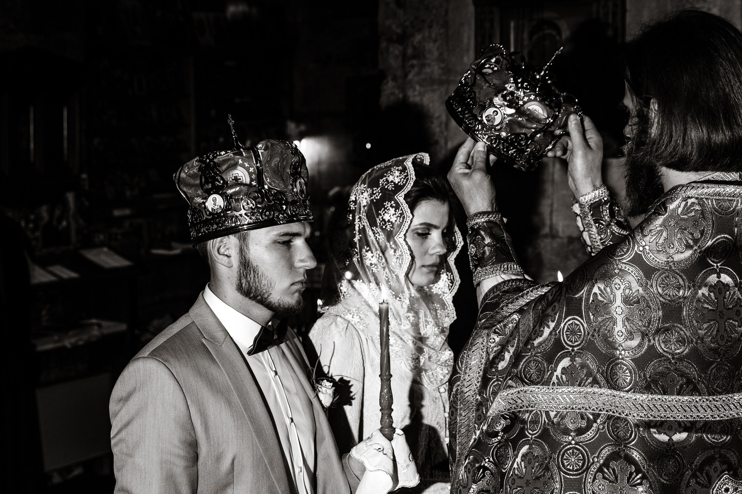 Венчание в соборе 14 века. город Москва. Свадебный и семейный фотограф Ксения Ржевская (Митрохина)