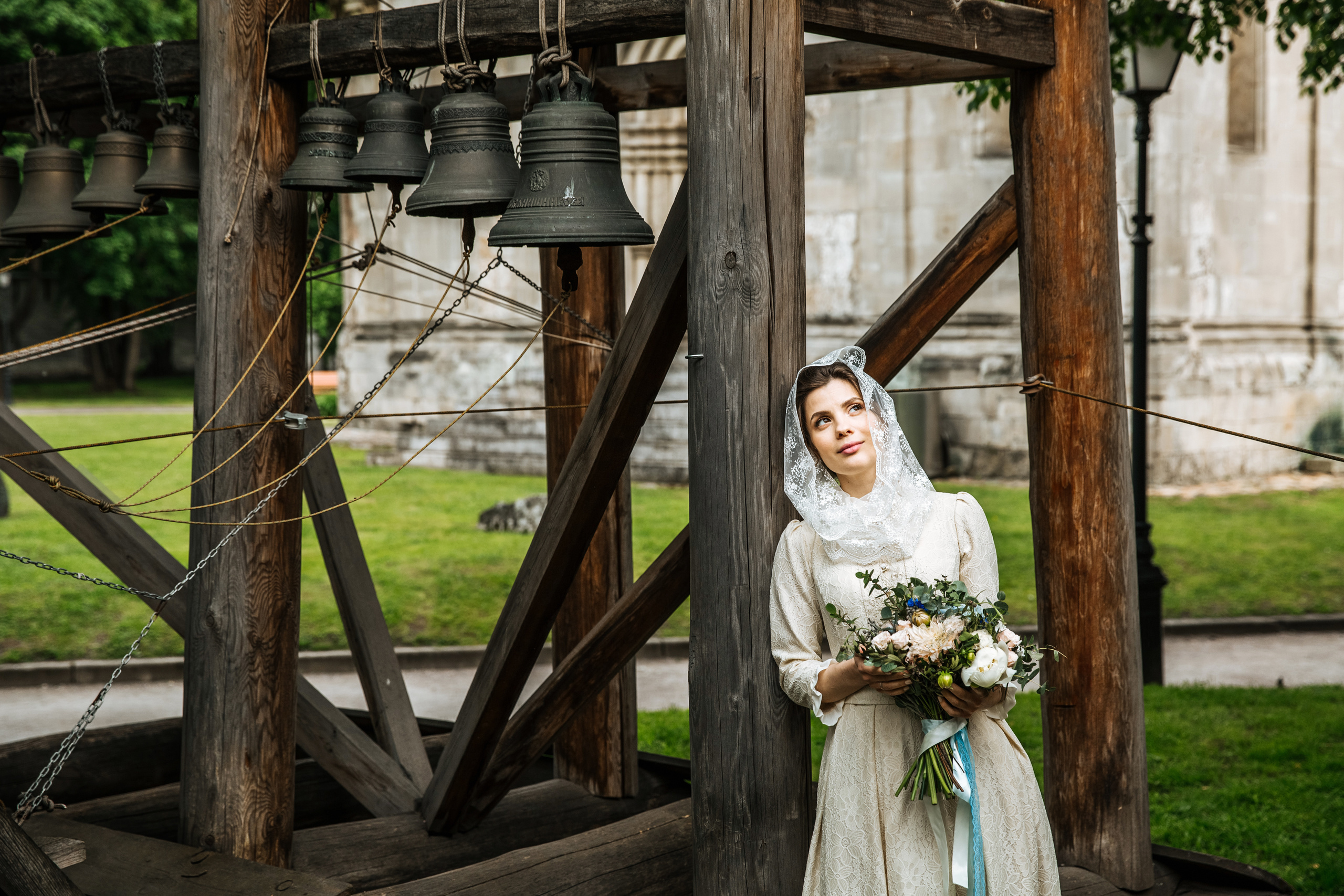 Венчание в соборе 14 века. город Москва. Свадебный и семейный фотограф Ксения Ржевская (Митрохина)