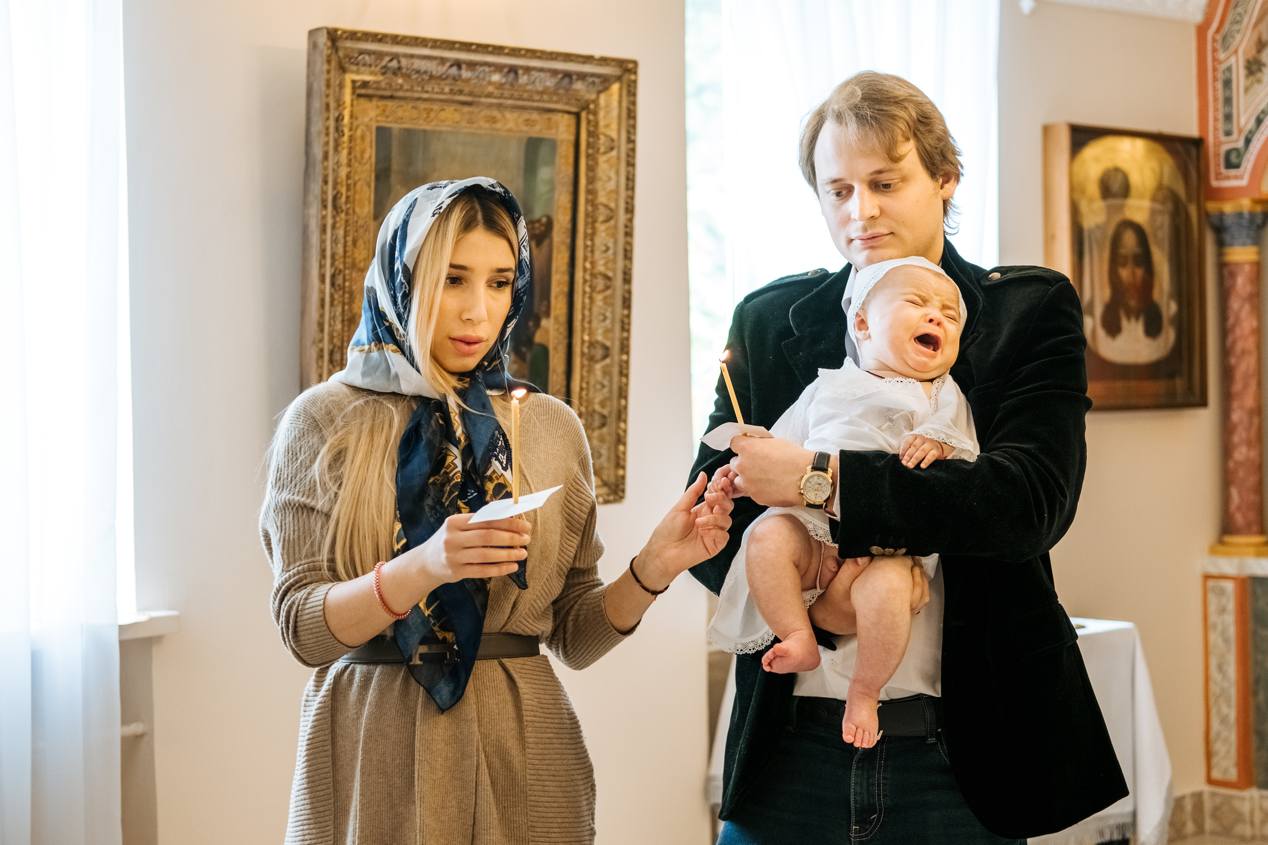 Крещение Андрея. Свадебный и семейный фотограф Ксения Ржевская (Митрохина)