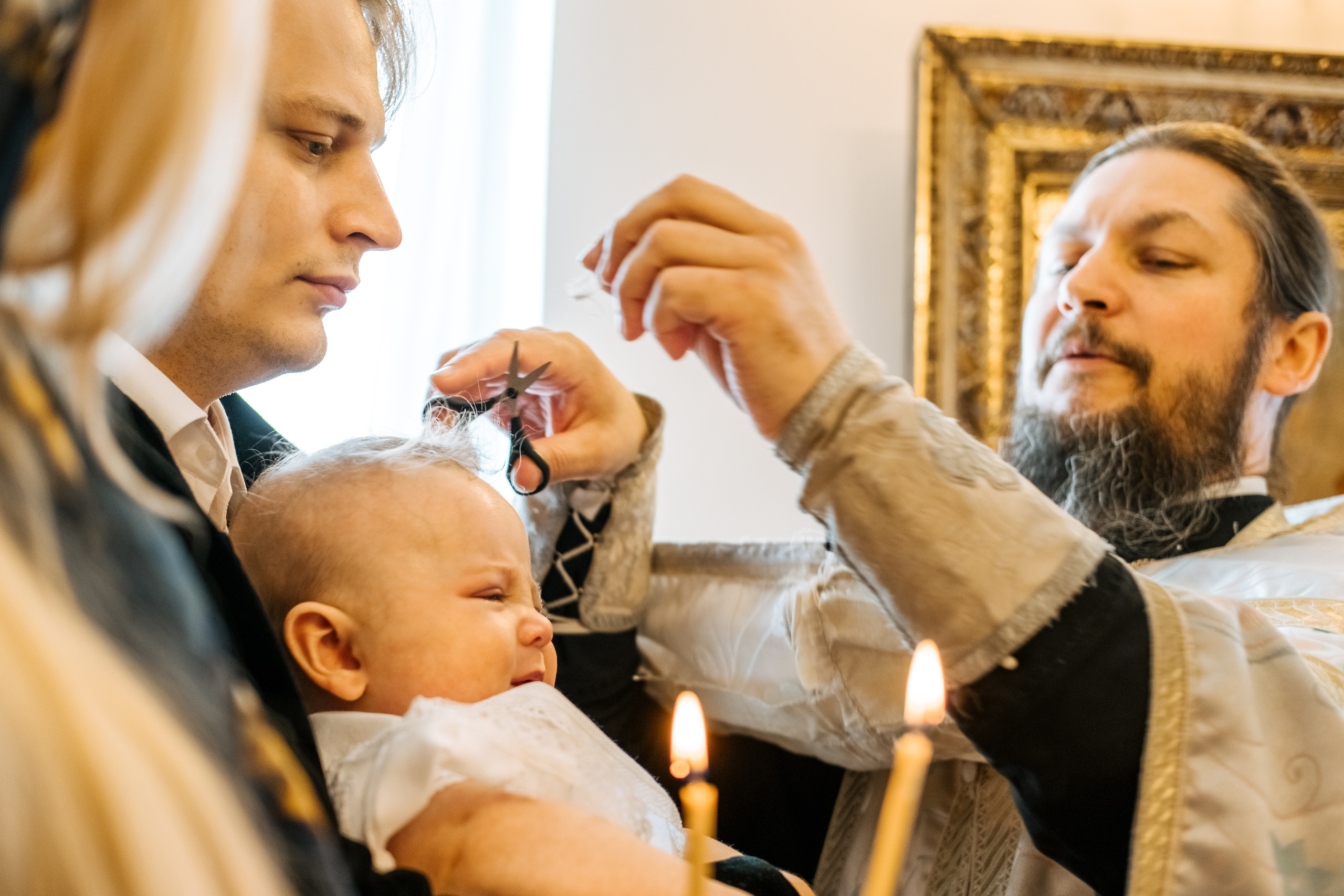 Крещение Андрея. Свадебный и семейный фотограф Ксения Ржевская (Митрохина)
