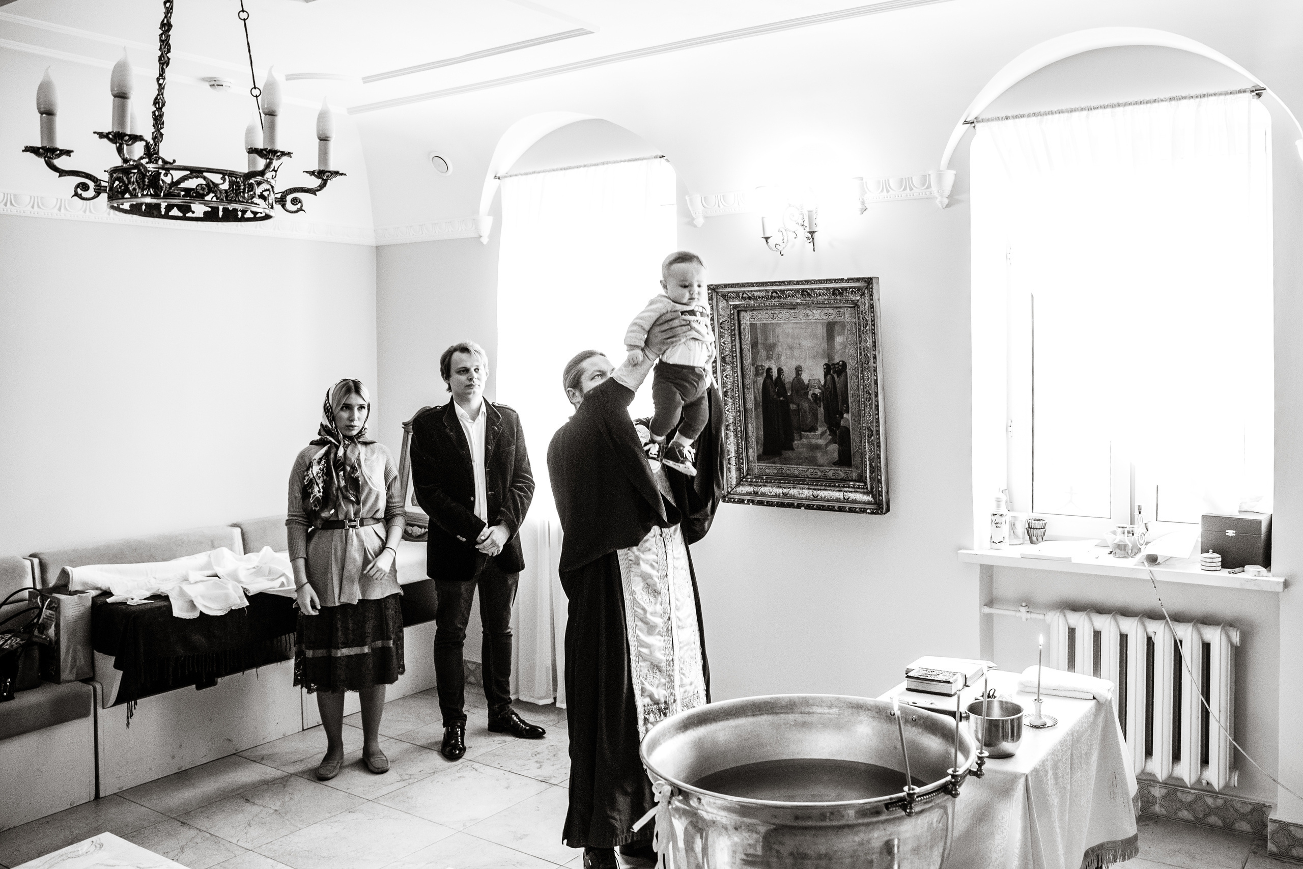 Крещение Андрея. Свадебный и семейный фотограф Ксения Ржевская (Митрохина)