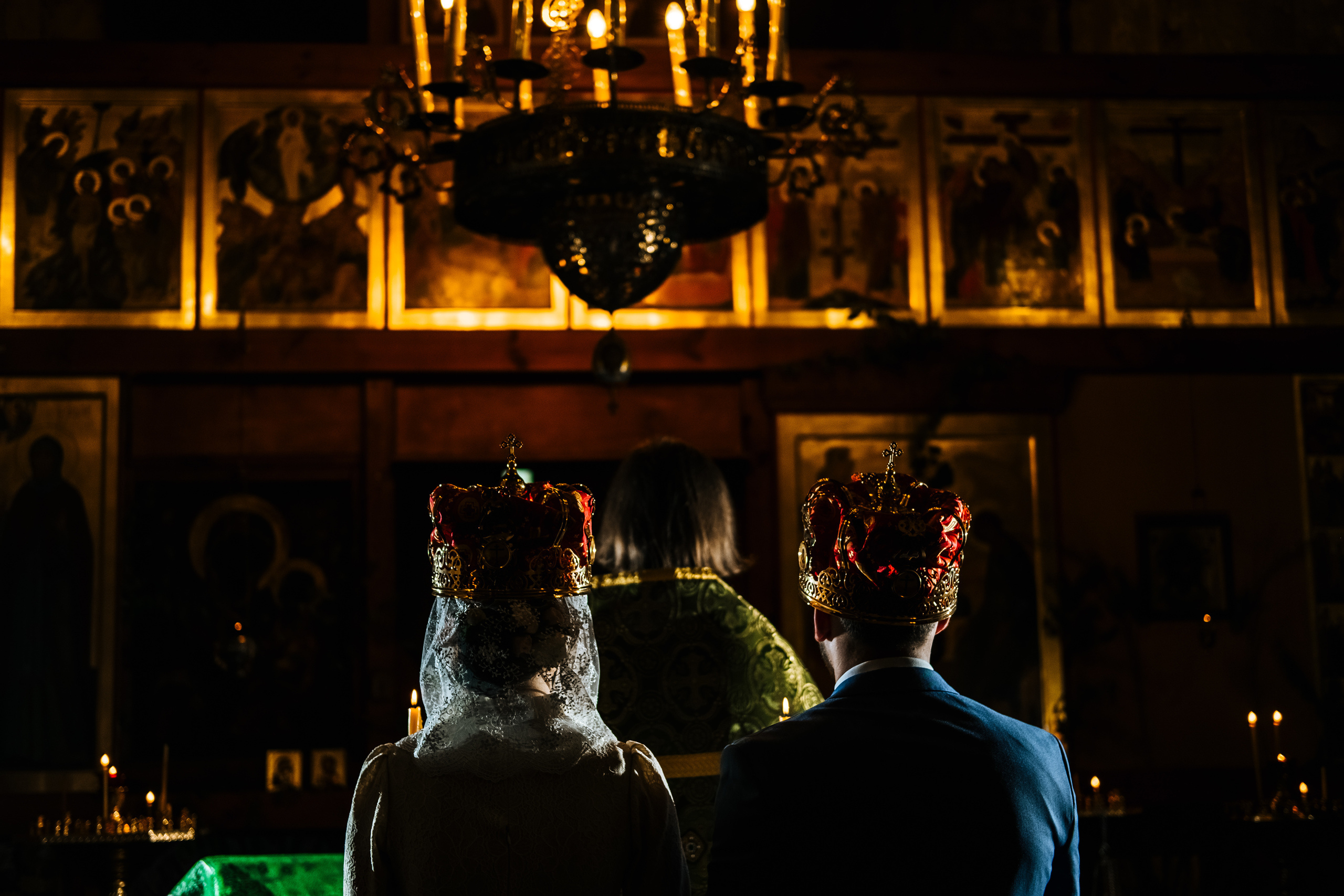 Венчание в соборе 14 века. город Москва. Свадебный и семейный фотограф Ксения Ржевская (Митрохина)