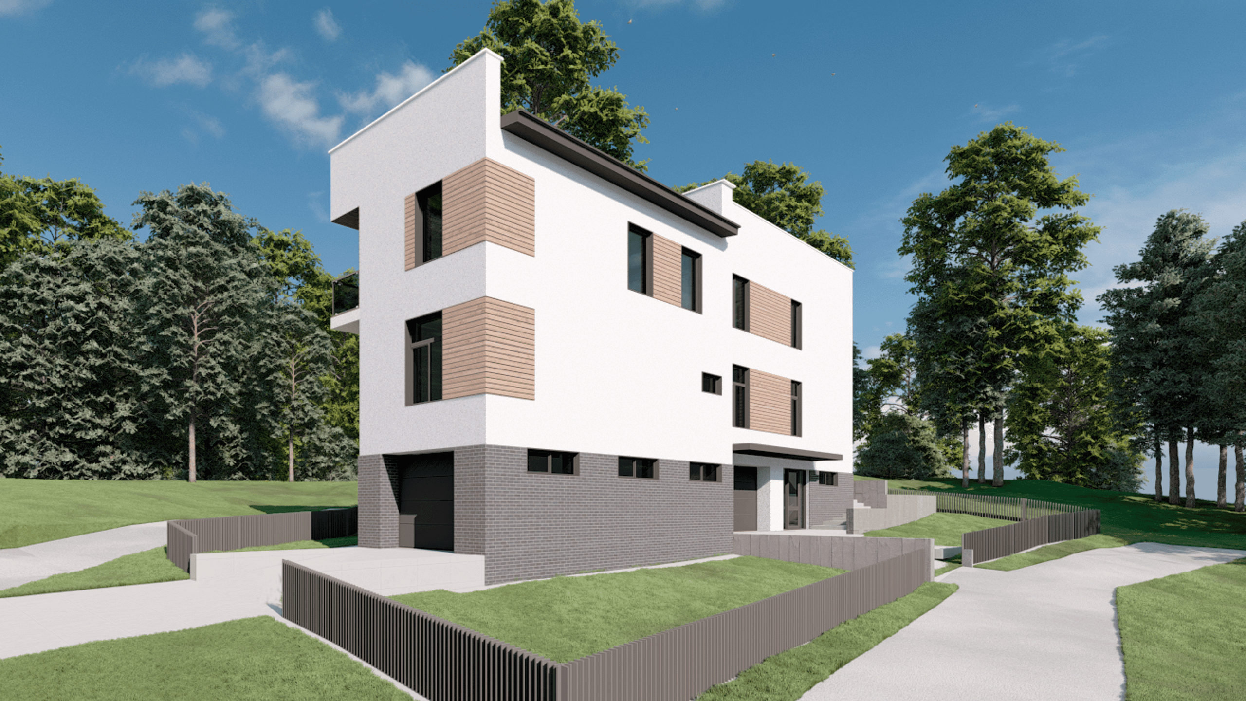 Leninogorskaya. RASEN DESIGN. Архитектурные проекты зданий, интерьеров и благоустройства