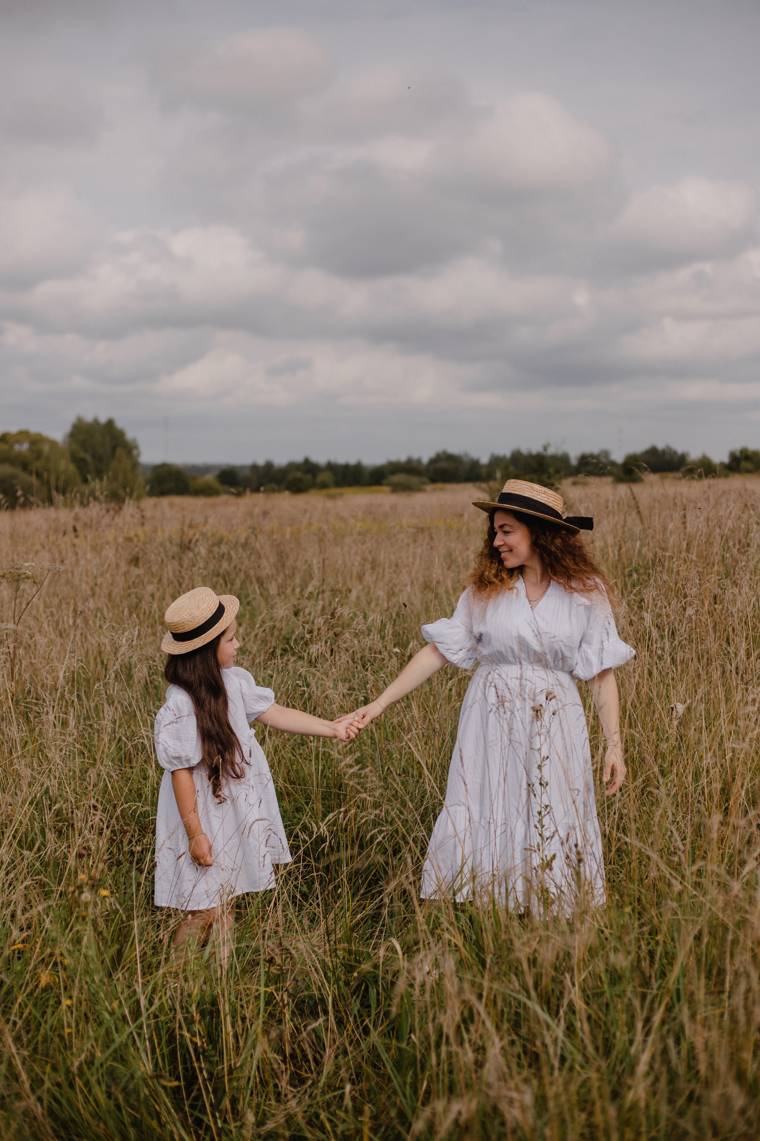 Семейная съёмка в поле