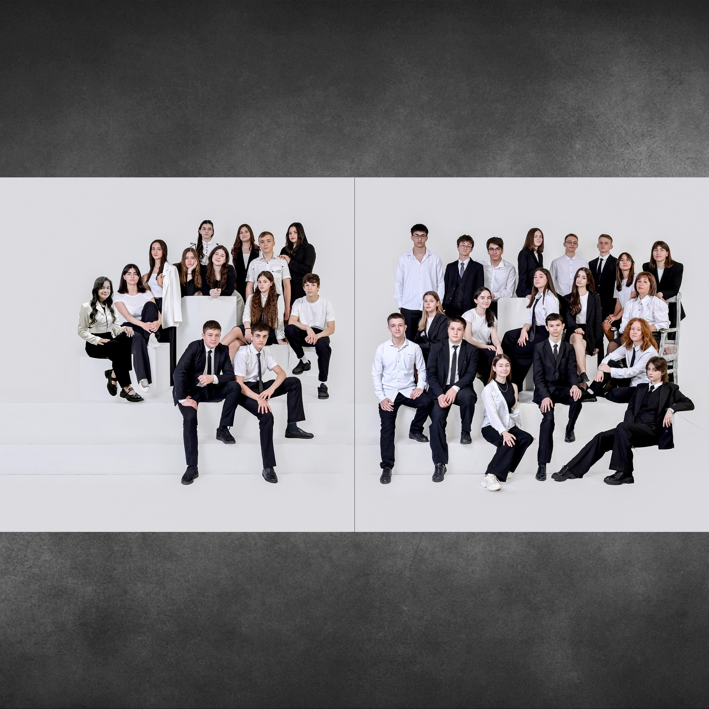 Квадрат 9-11 класс. Первая школьная фотостудия Zoom-Zoom в городе Владикавказ