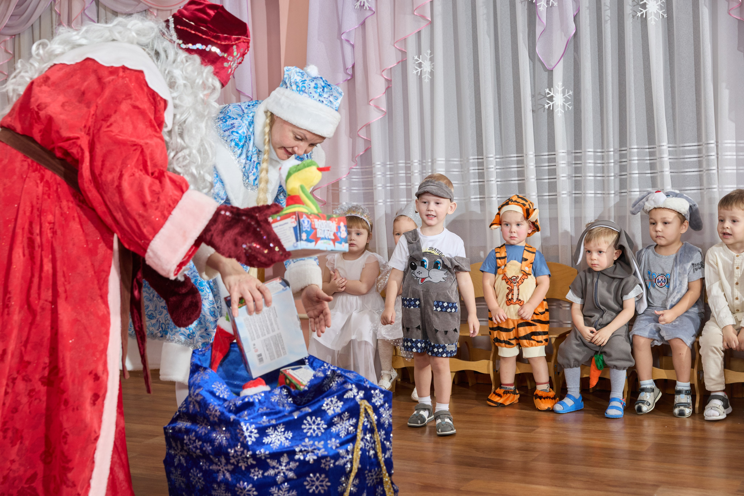 Утренник в яслях. Фотосъёмка