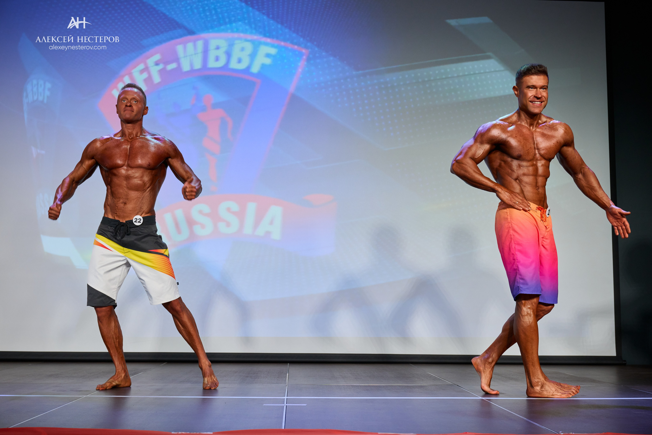 Фото с турнира «Прометей 2, WFF-WBBF Russia» 26 октября 2025. Спортивный фитнес фотограф Алексей Нестеров