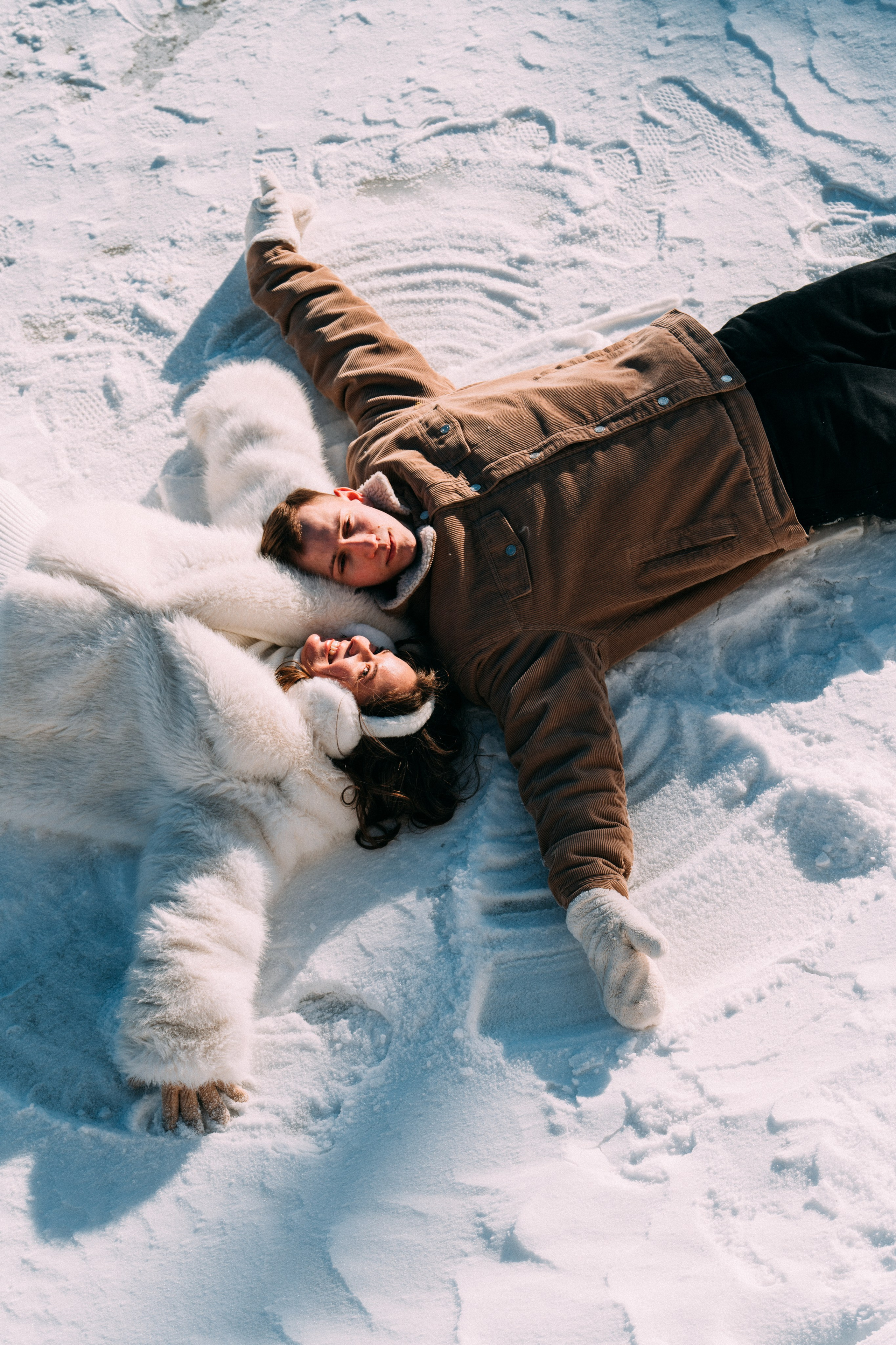 Лавстори на льду по рекам и каналам Санкт-Петербурга