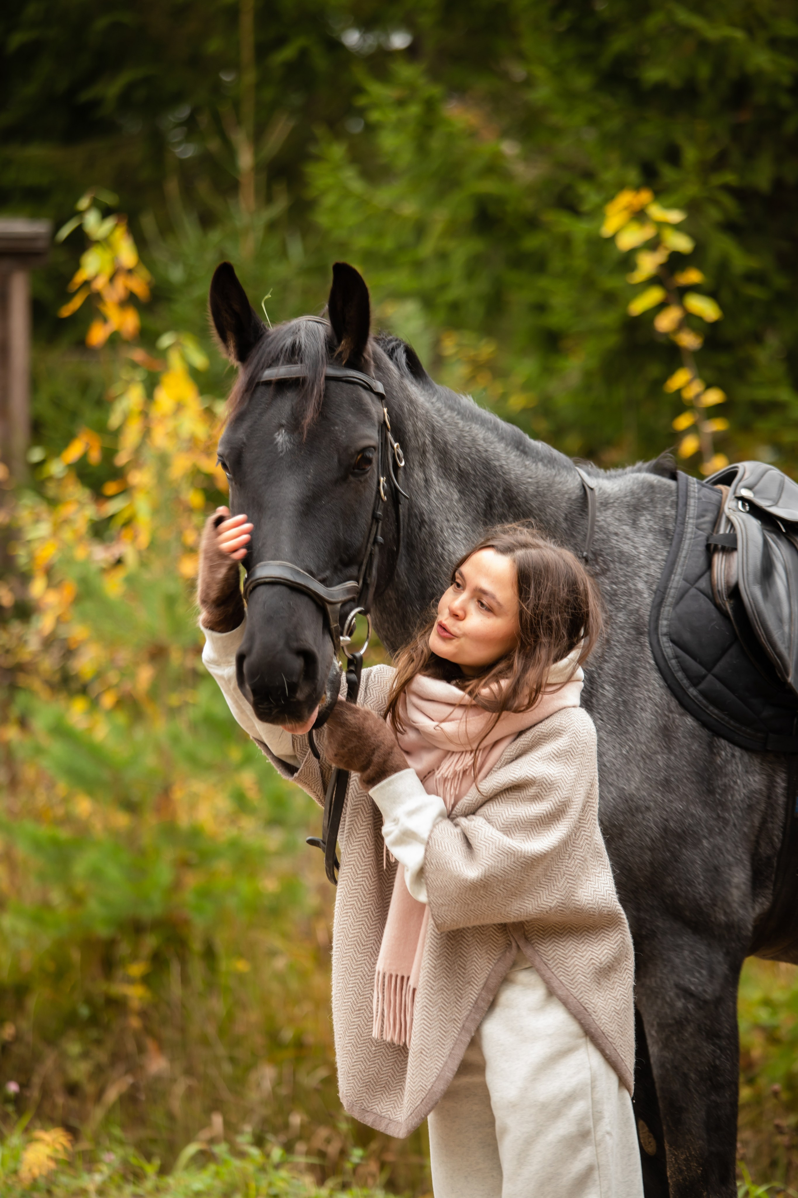 Фотопрогулки с Эгоистом. Конный фотограф в Санкт-Петербурге Анна Лебедева
