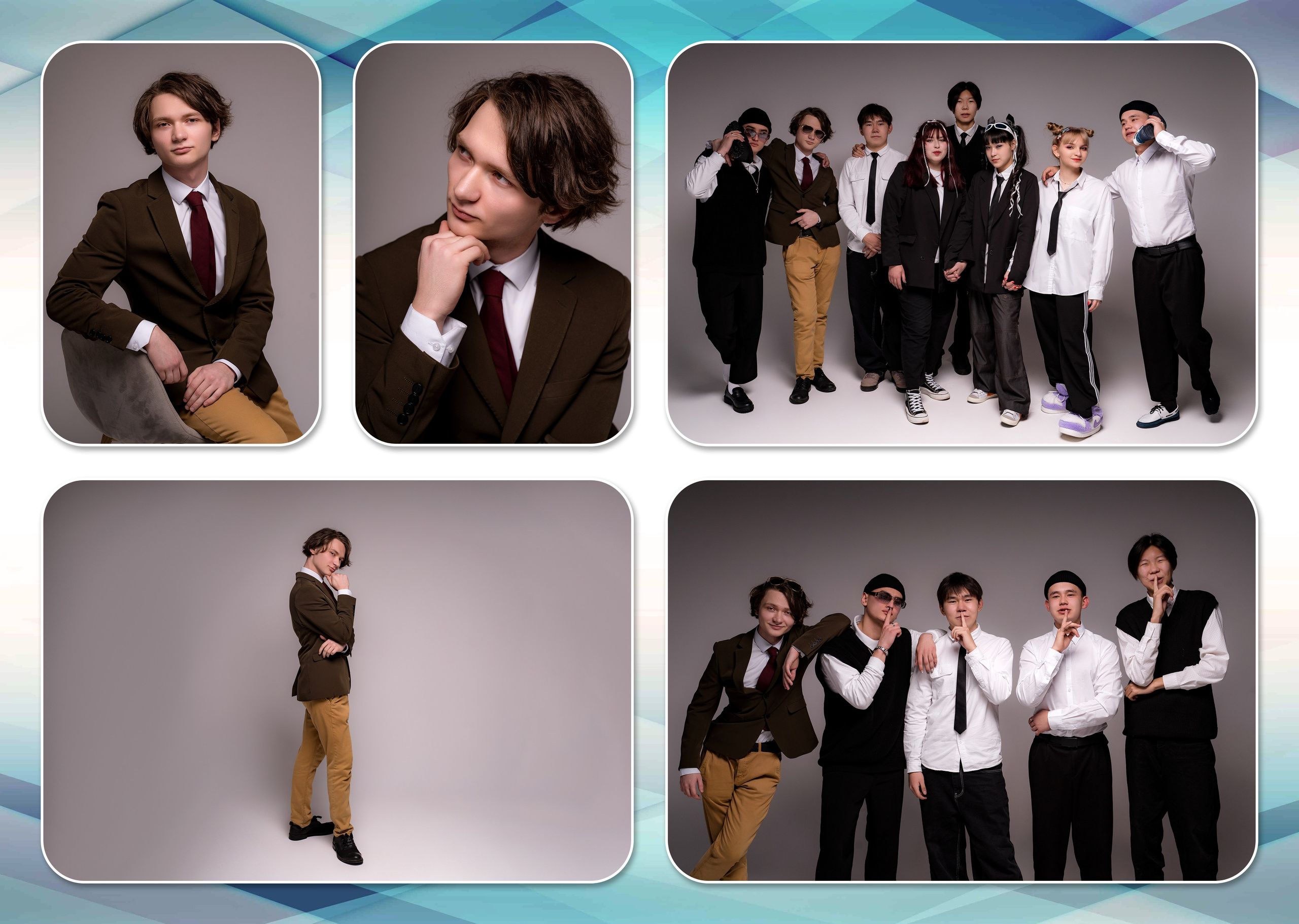 Выпускные альбомы премиум класса. Фотостудия Малина в городе Улан-Удэ. Фотограф Ирина Жарникова