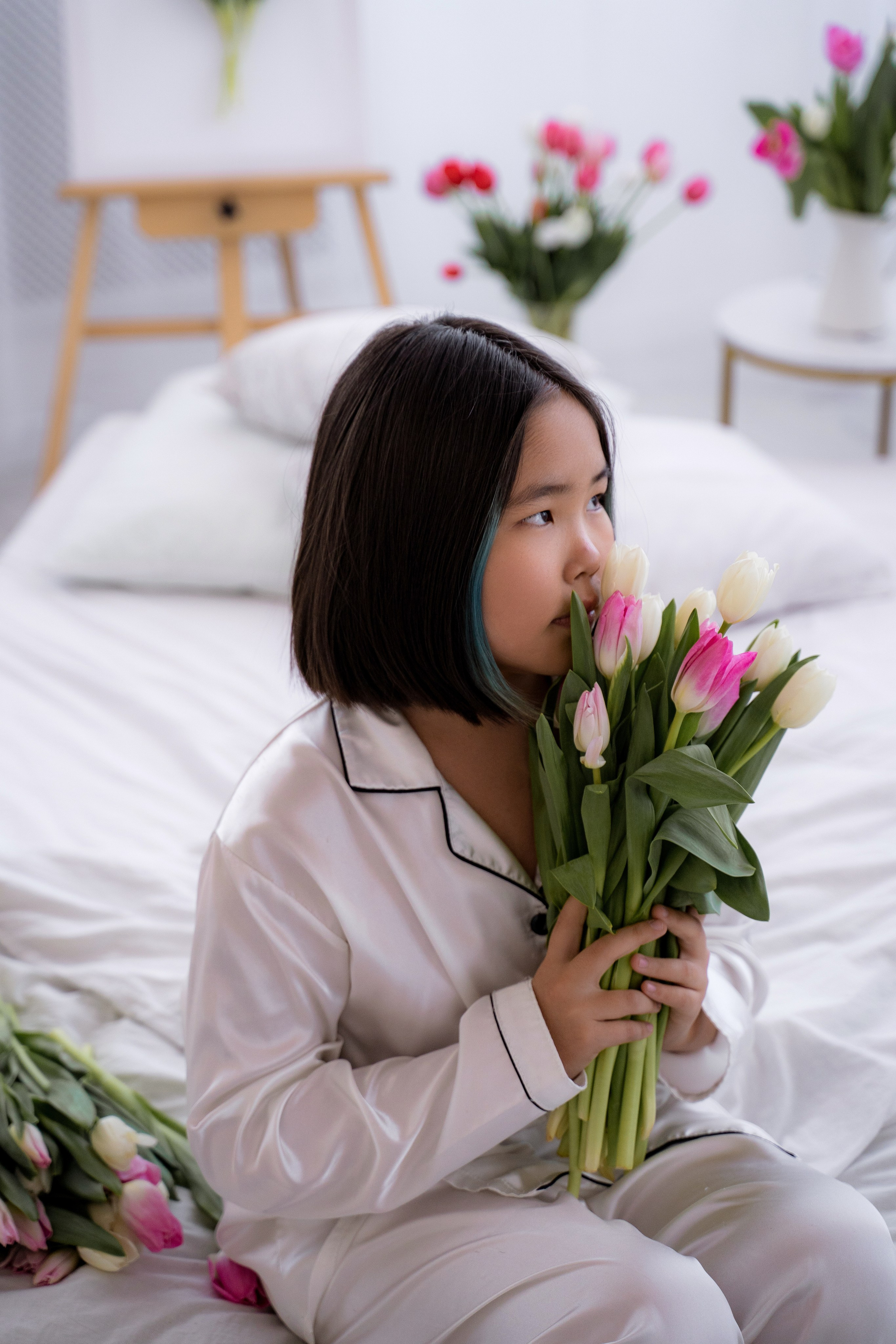 Тюльпановое настроение. Фотостудия Малина в городе Улан-Удэ. Фотограф Ирина Жарникова