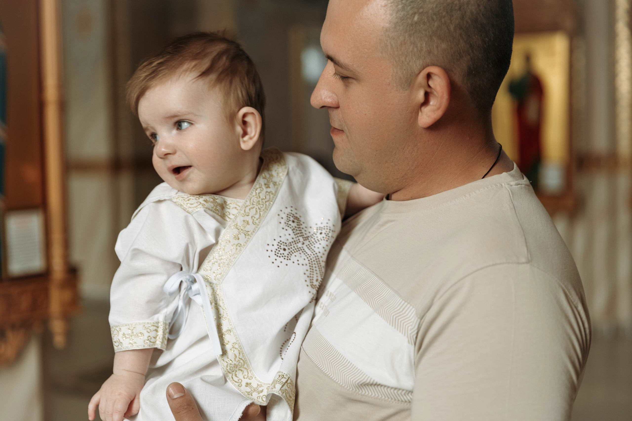 Таинство Крещения Даниила. Фотограф Сальск Катерина