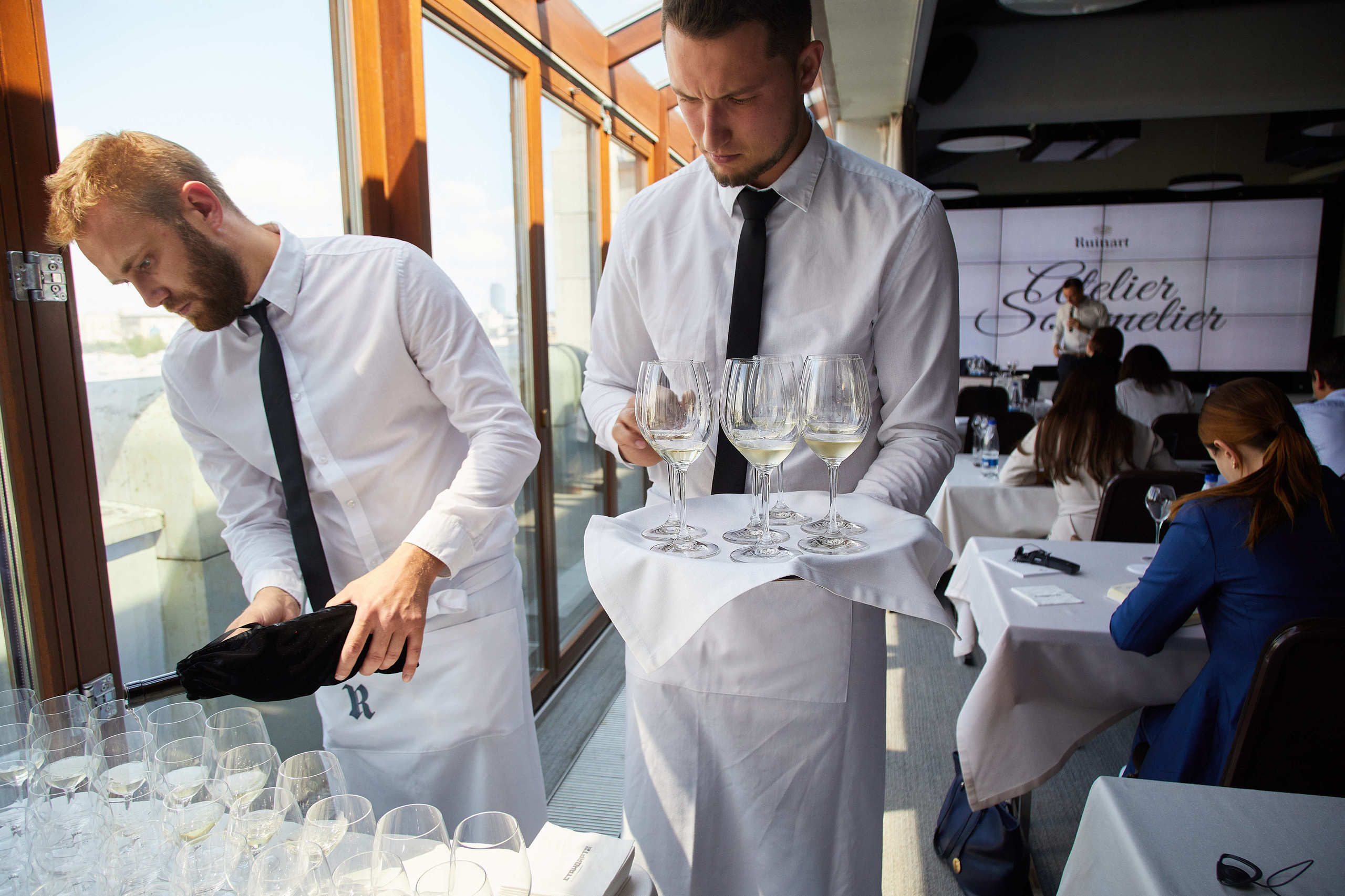 Школа сомелье Ruinart. Репортажный фотограф в Москве Константин Дерягин