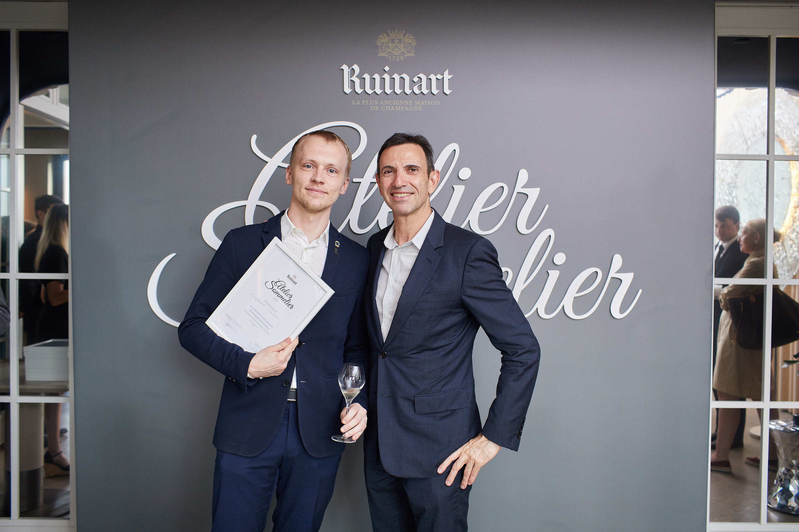 Школа сомелье Ruinart. Репортажный фотограф в Москве Константин Дерягин