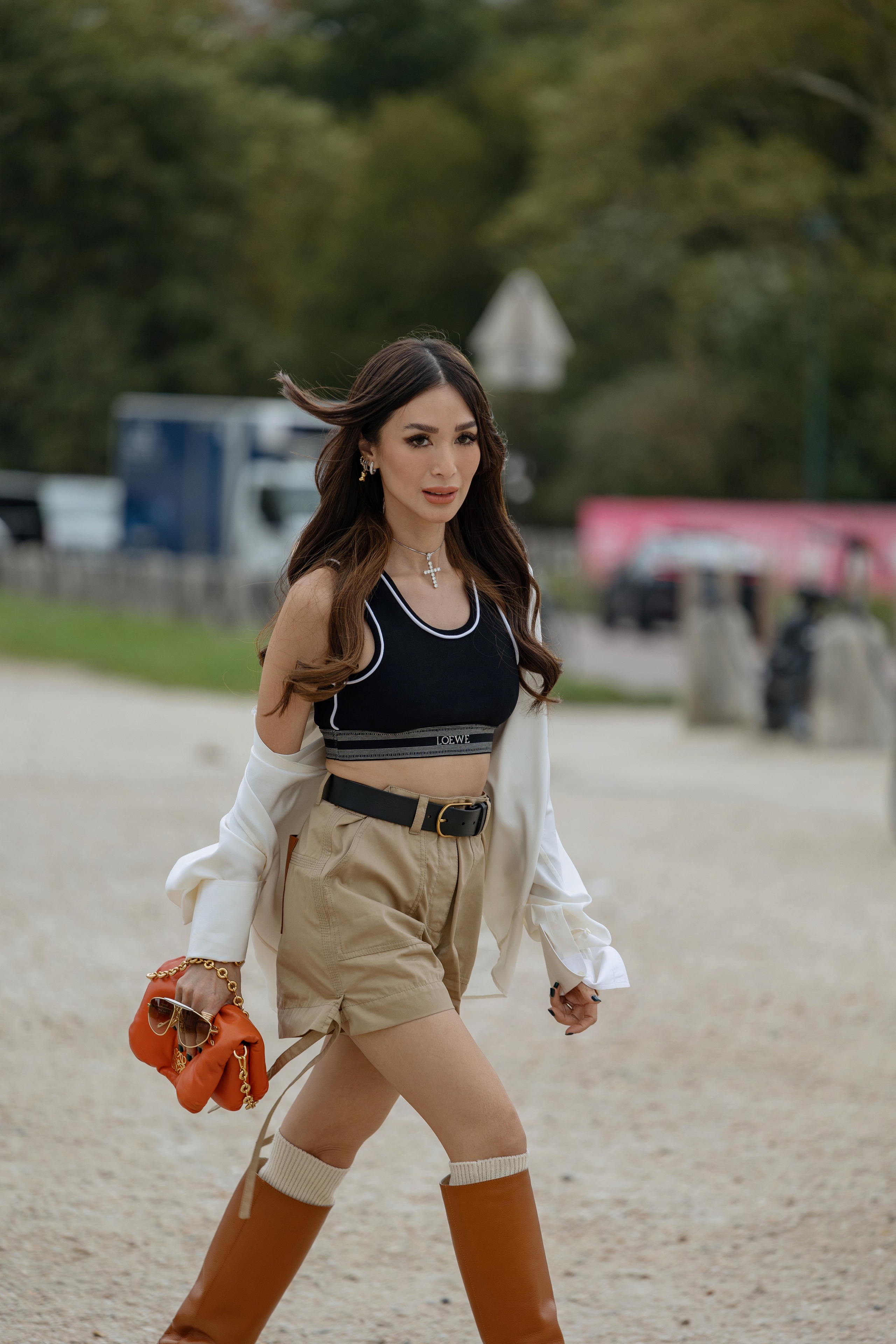 PFW SPRING SUMMER 2024 LOEWE. Photographer in Milan Ivan Goncharov