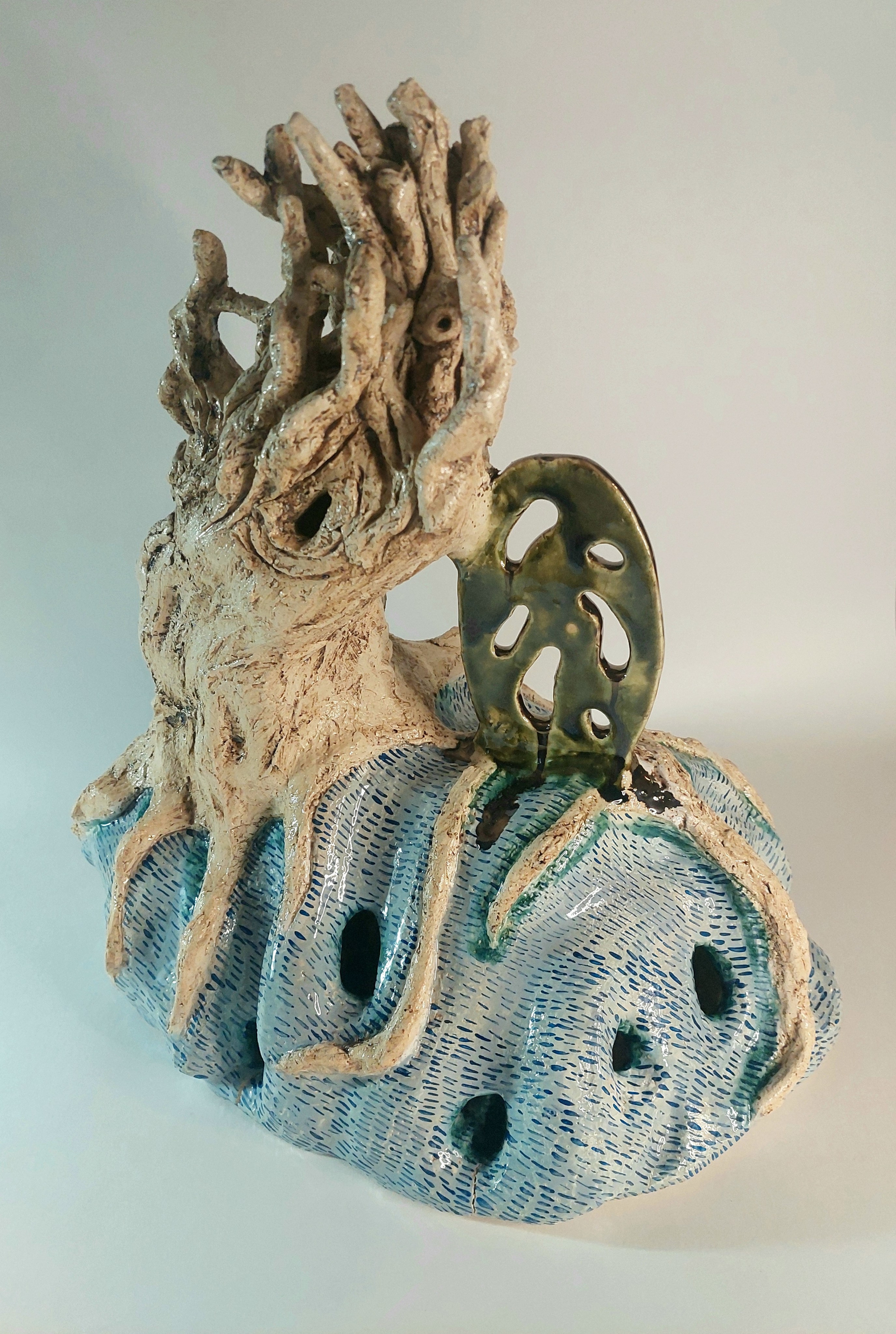 Что остается за кадром, или процесс работы керамиста. Керамика с историей. Елена Рогалёва