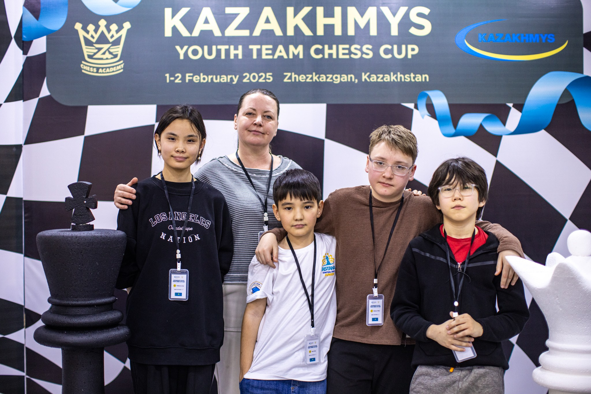 2025.02.02 KAZAKHMYS Youth Team Chess CUP 2025 — Day2_Teams. Фотограф Анна Штурман (репортажная съёмка любых событий и мероприятий) Anna Shtourman photographer