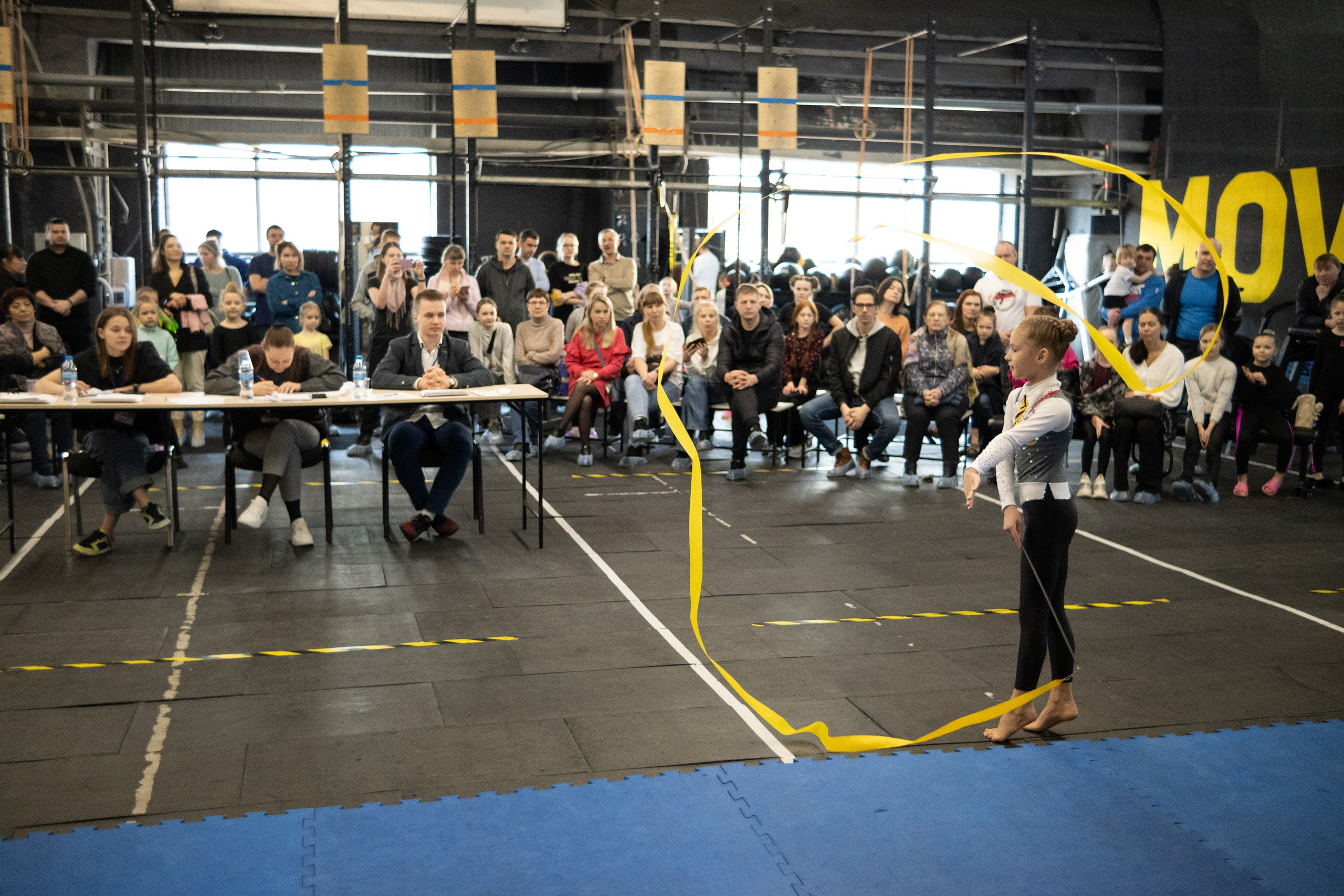 Внутриклубные соревнования по воздушной гимнастике 02.04.23