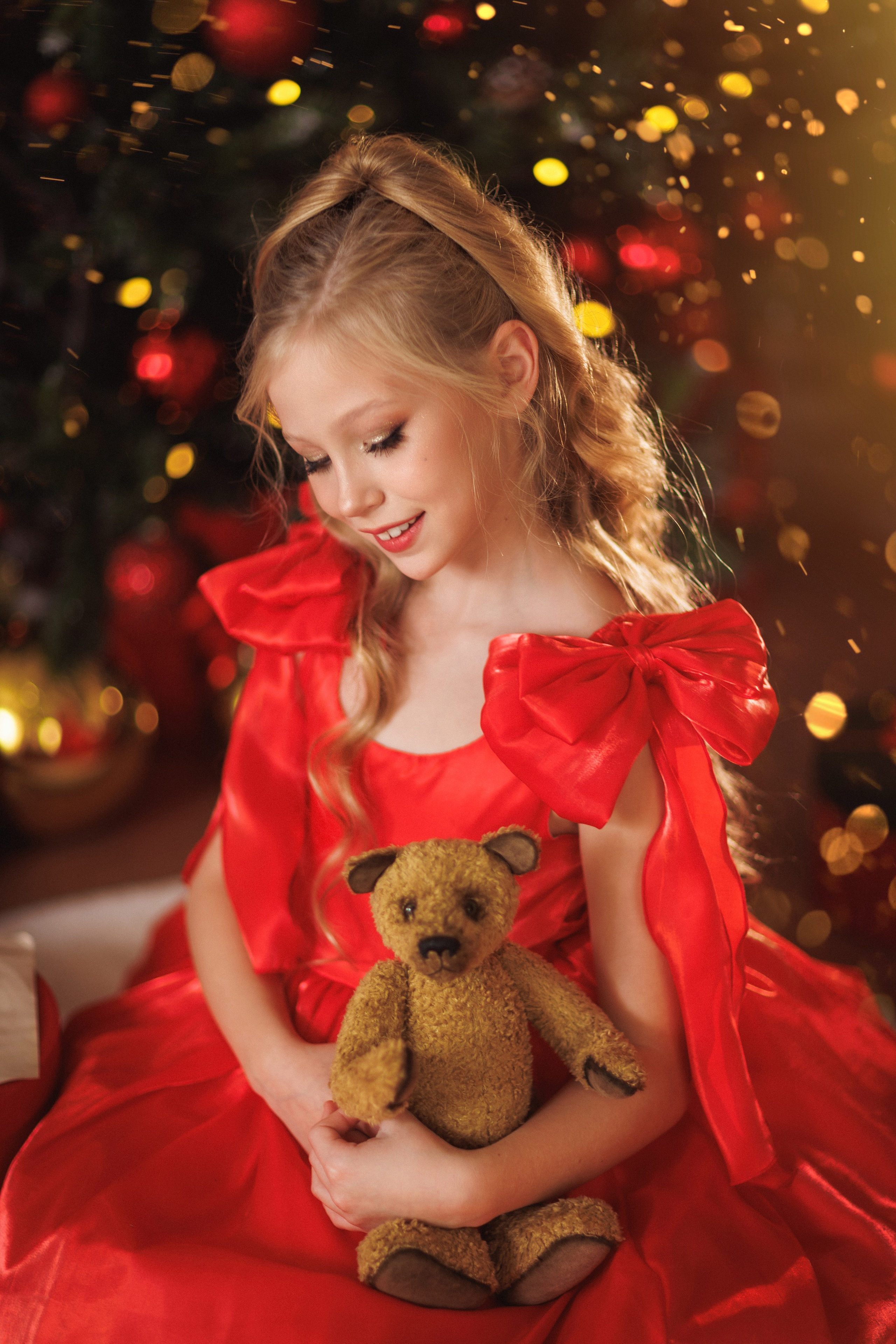 Новогодняя фотосессия в фотостудии «Эль», город Краснодар. Семейный и детский фотограф в Краснодаре Анна Трашкова