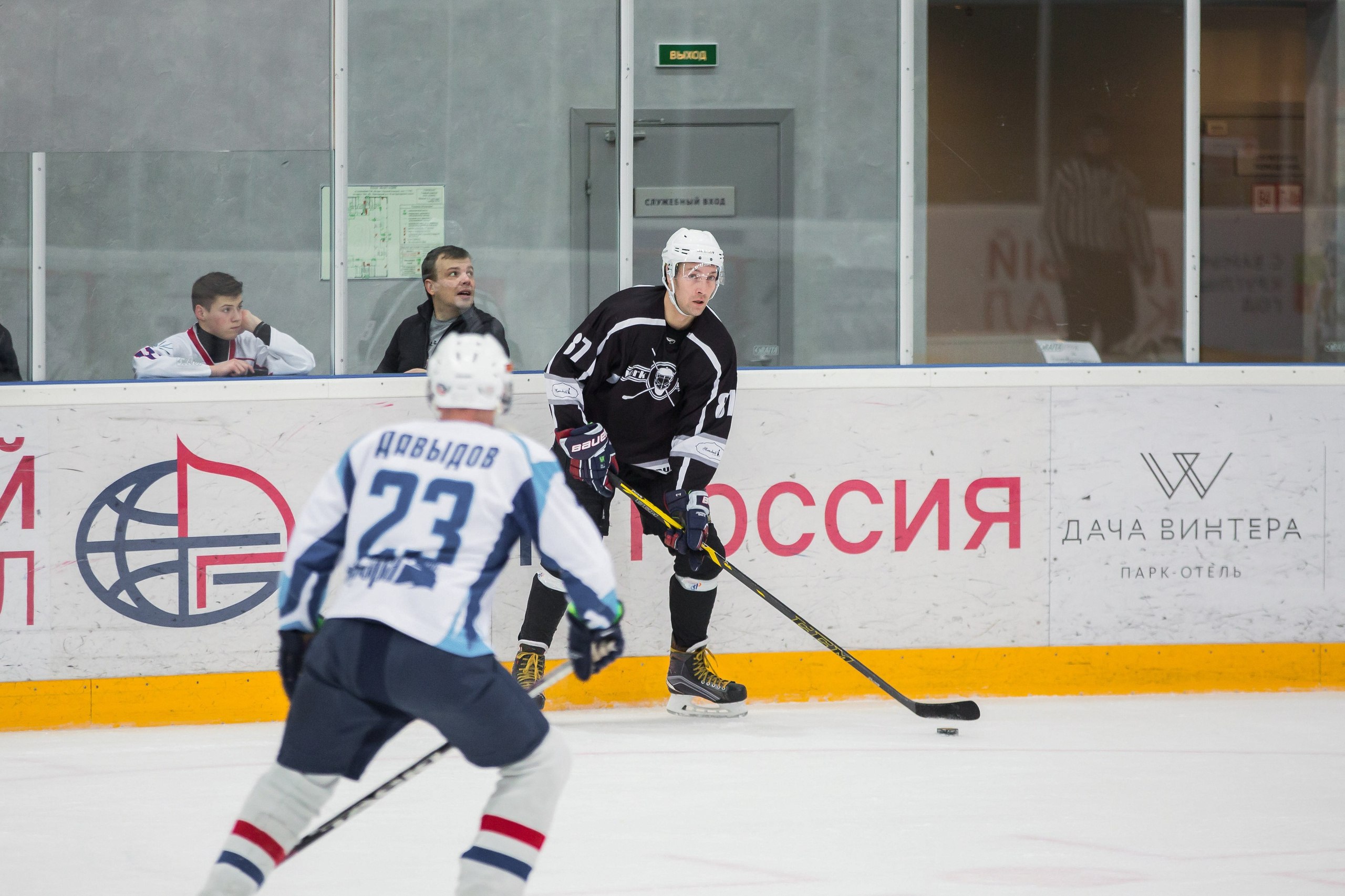 Хоккей для «Work&Sport». Снимаю съемки