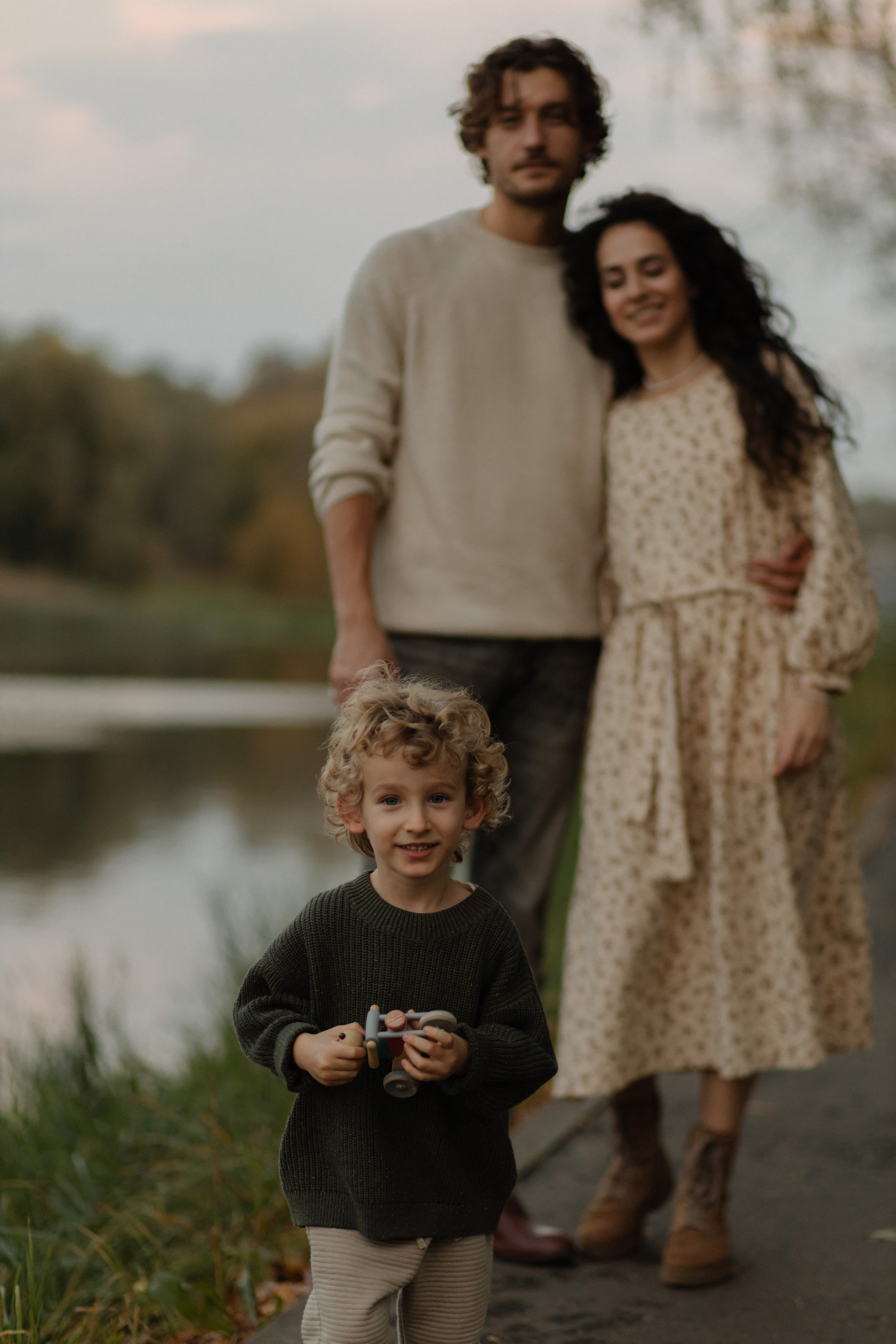 Виктор, Евгения и Марк. Семейный фотограф в Москве Валерия Мясникова
