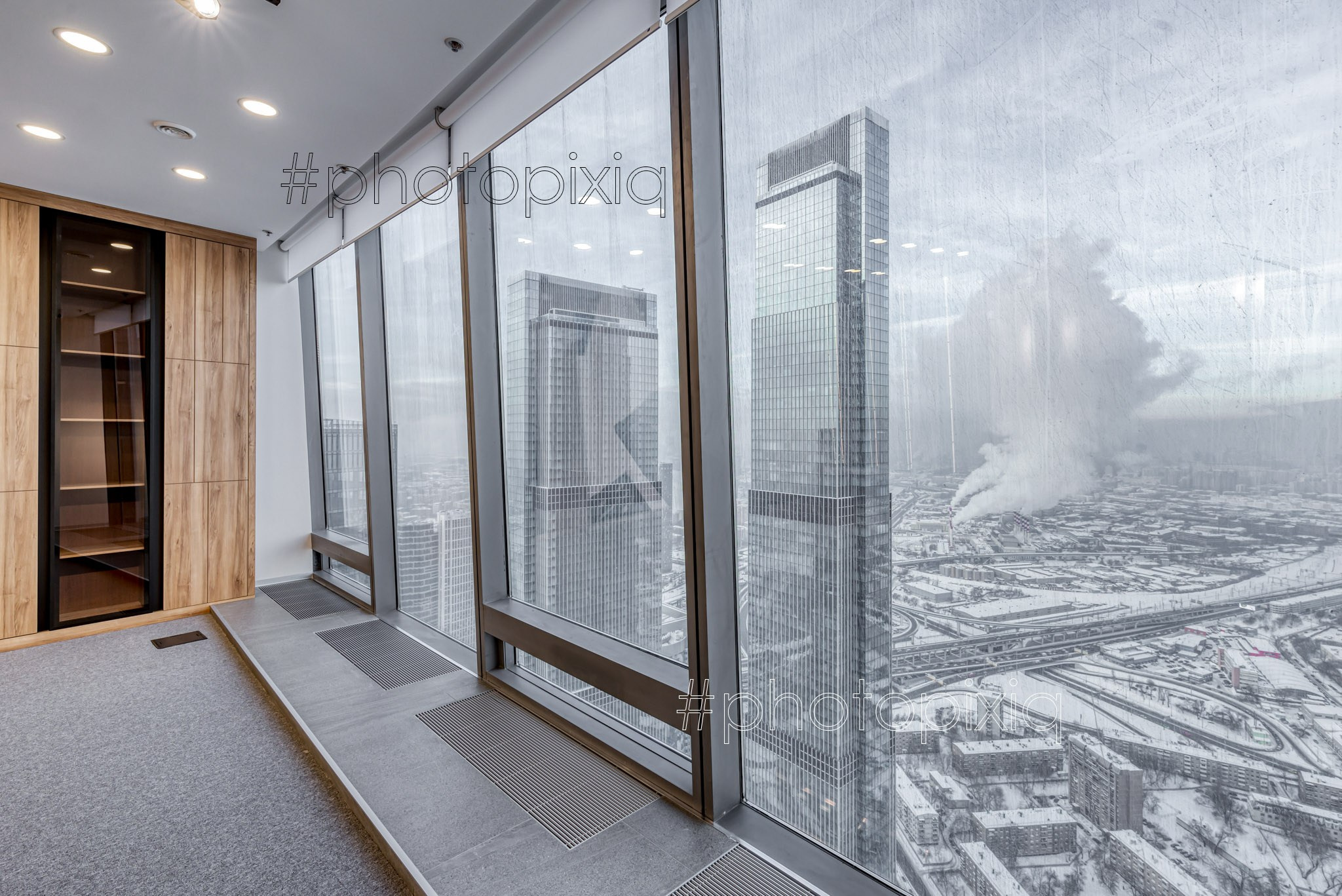 Фотосъёмка офиса в Москва Сити Федерация Восток — Интерьерный фотограф Кузнецов Сергей. Хештег в поиске: #photopixiq