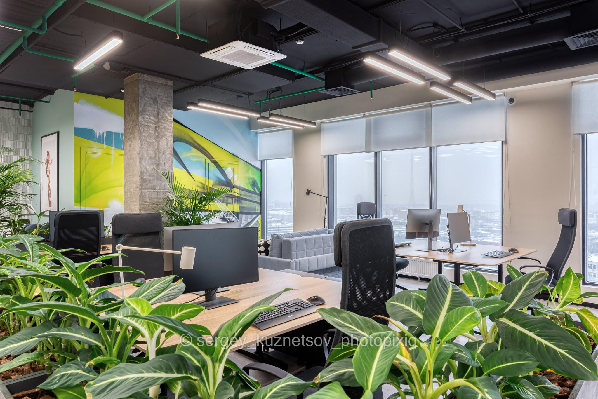 Съёмка интерьера офиса для портфолио ST-buro. Интерьерная съёмка и виртуальные туры — Интерьерный фотограф Кузнецов Сергей (photopixiq)