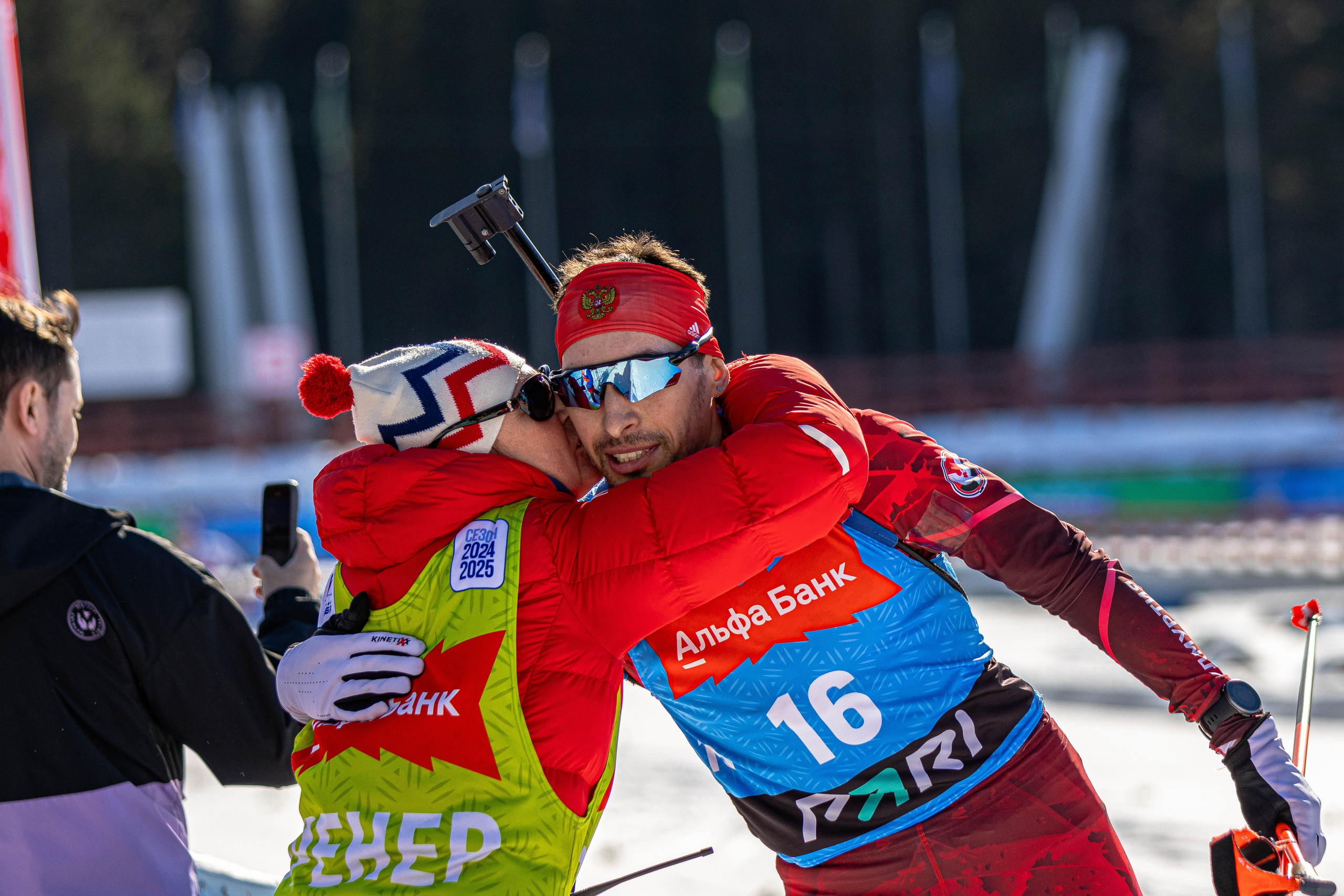 Биатлон. Калачёв Тимофей Спортивный фотограф в Санкт-Петербурге
