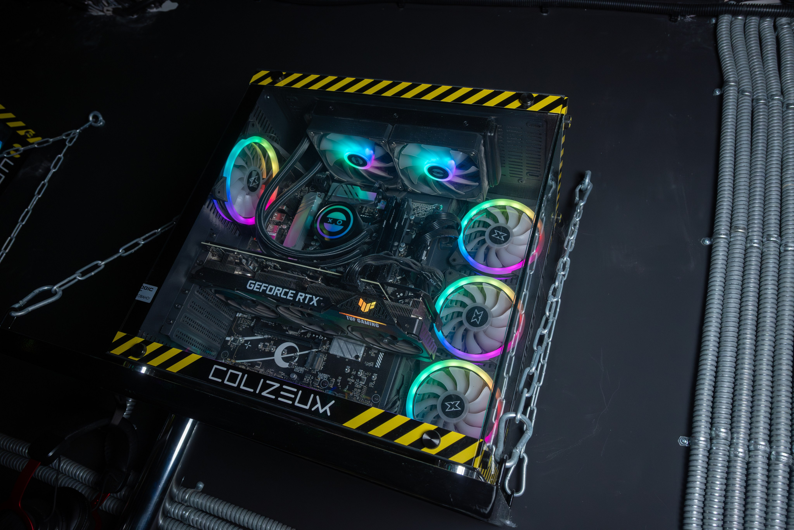 Репортаж в киберспортивном клубе Kolizeum. Фотограф мероприятий в Москве