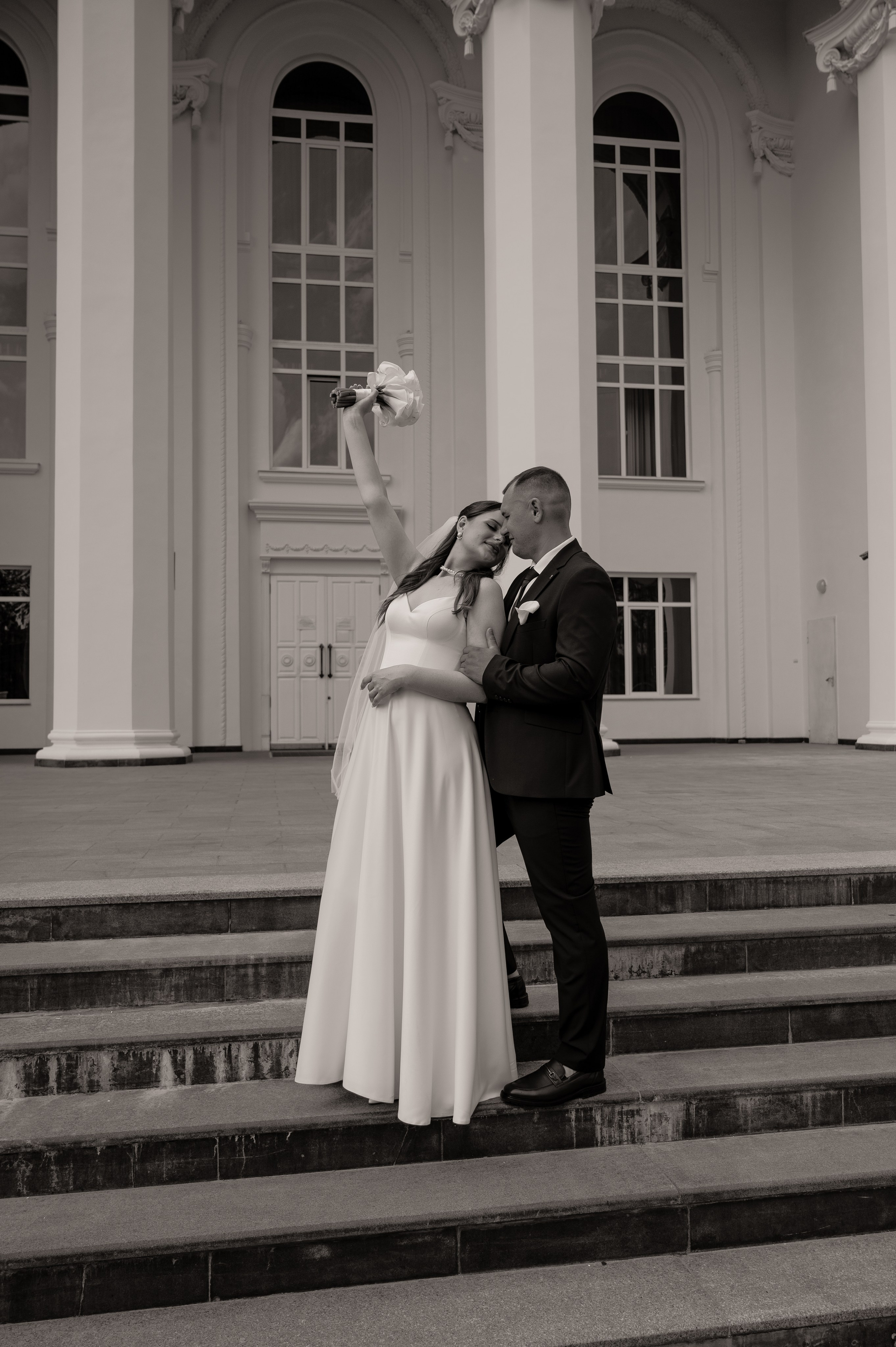 Загс (студия и прогулка). Свадебный и семейный фотограф в Краснодаре Алина Мельник