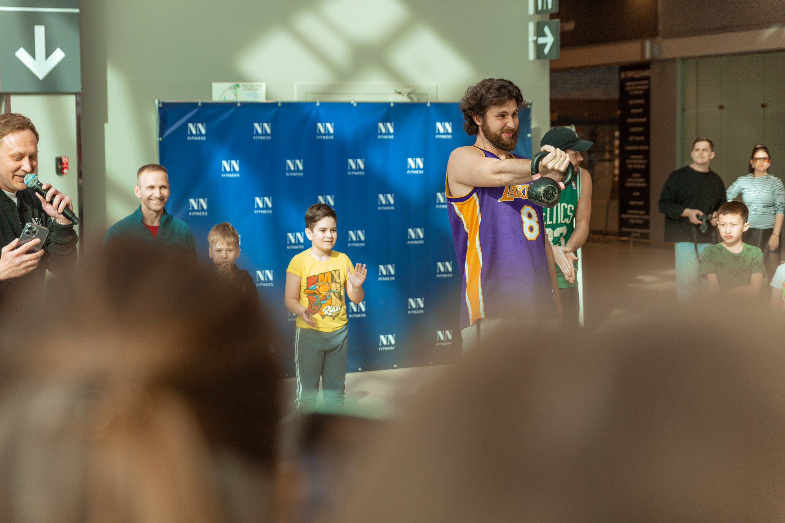 День рождения фитнес зала NN fitnes. Фотограф Тюмень