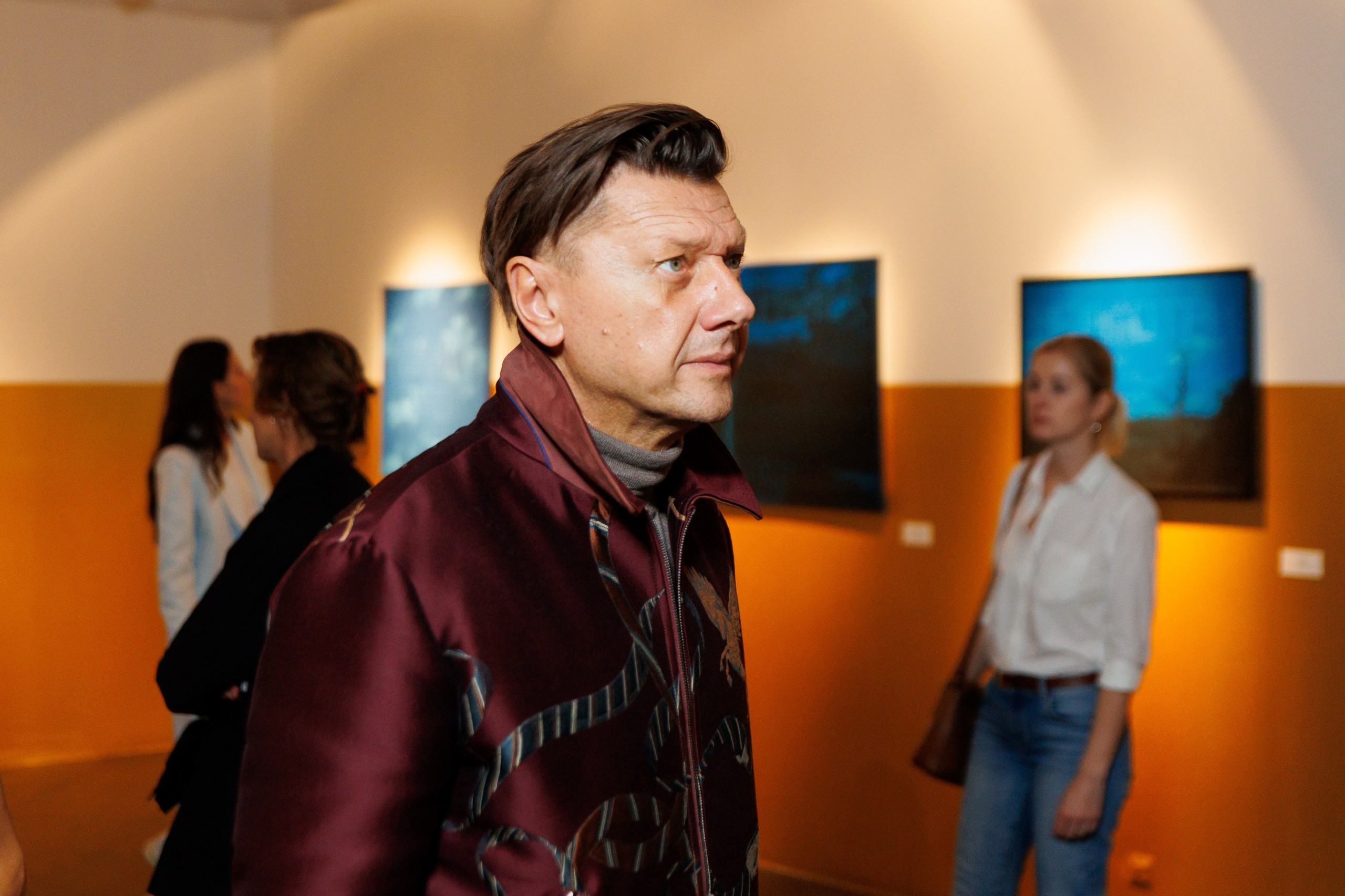 Открытите выставки Небесная География или разбор полетов Андрея Филиппова. Фотограф Иван Недорез