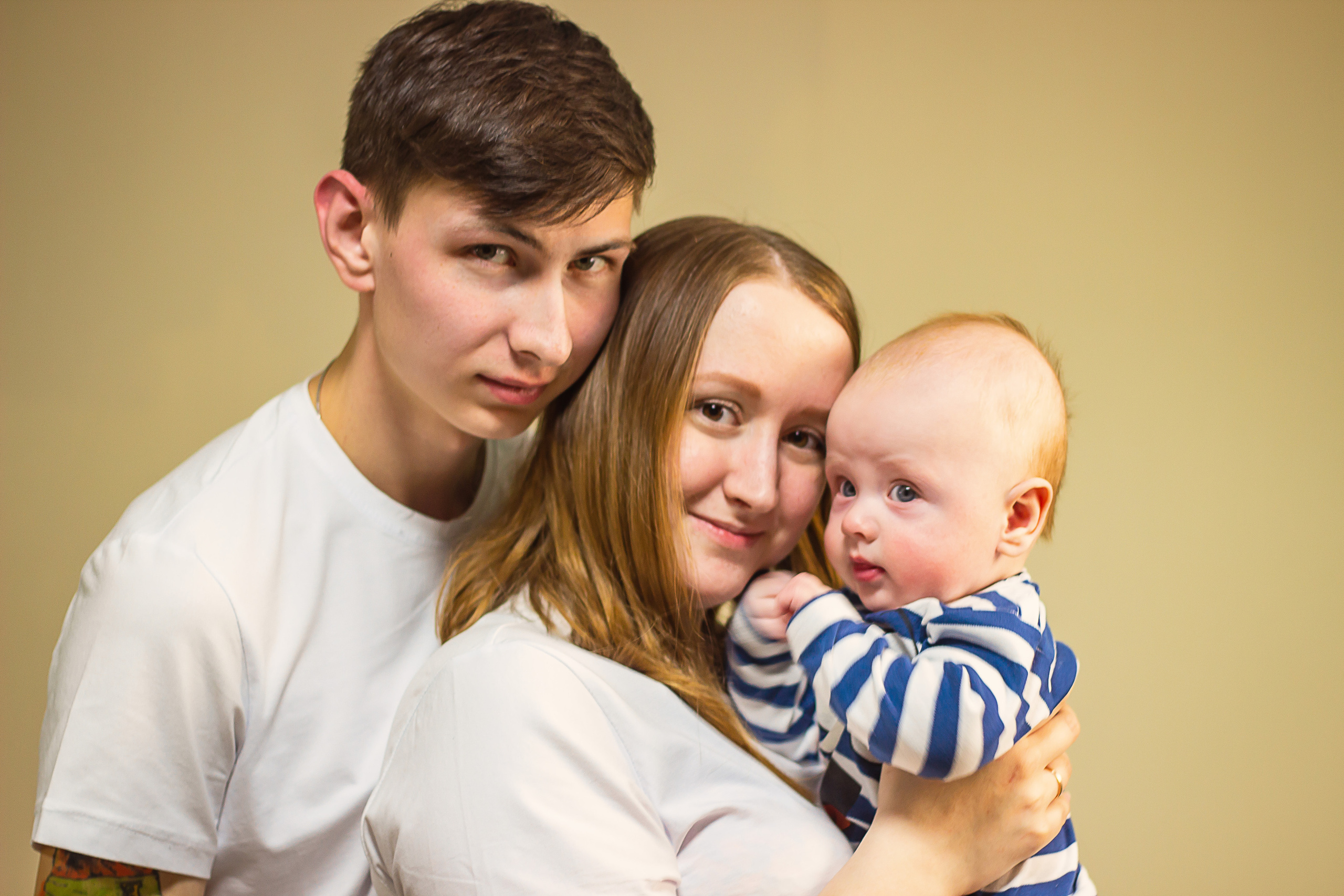 Алена, Саша и Матвей. Фотограф в Богдановиче Анна Сантяпова