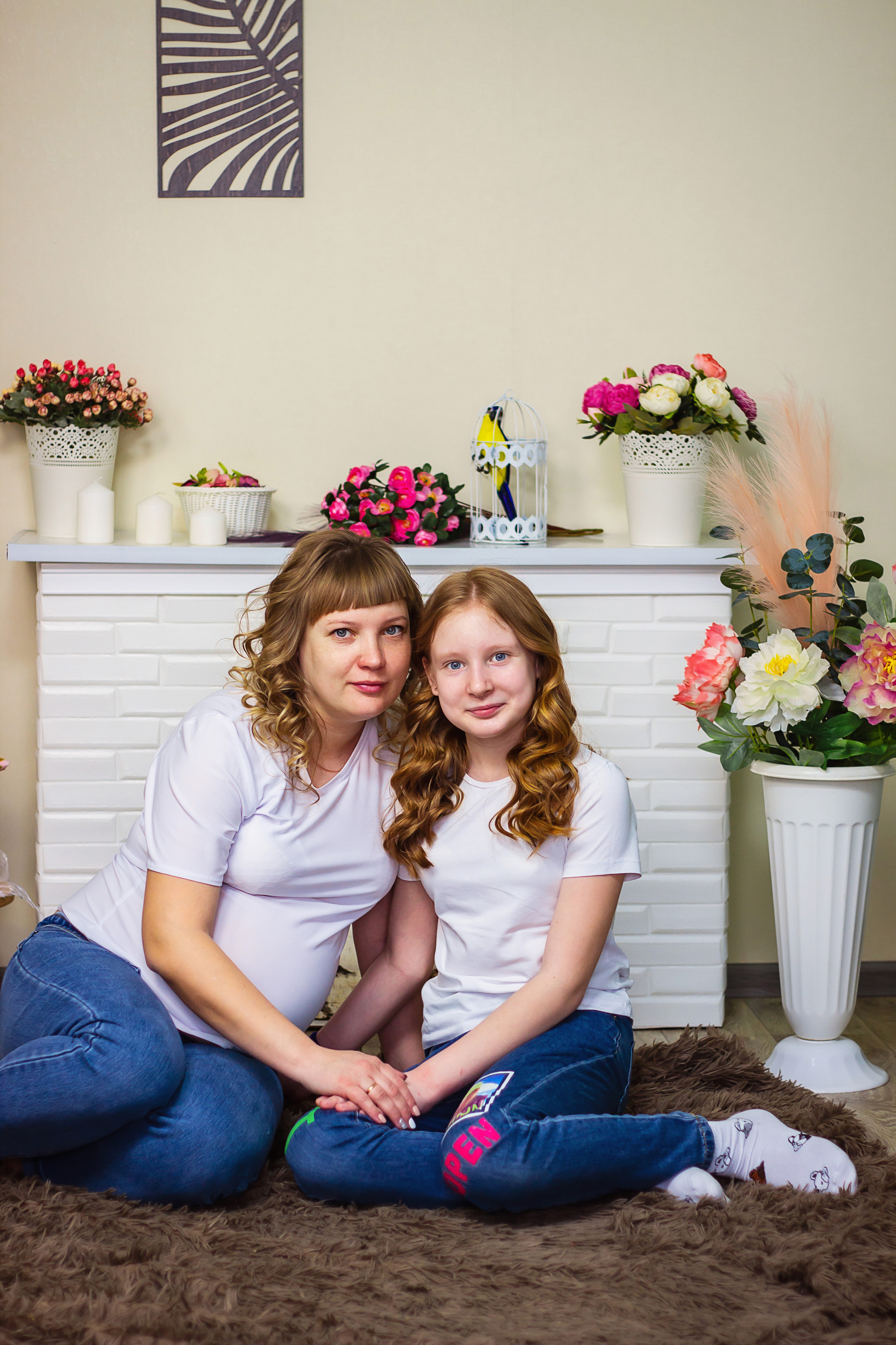 Ольга, Владимир, Оксана семейная фотосессия. Фотограф в Богдановиче Анна Сантяпова