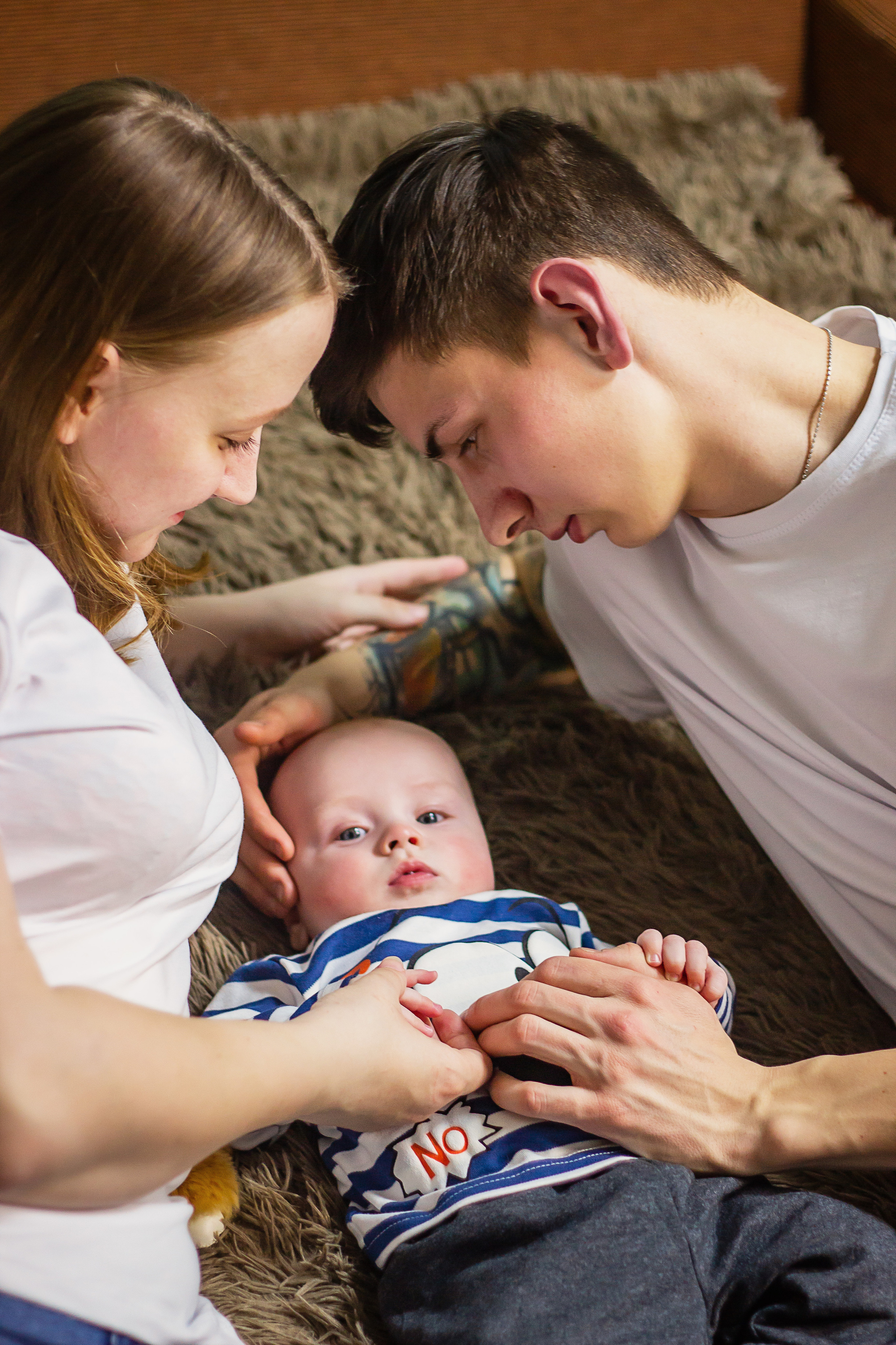 Алена, Саша и Матвей. Фотограф в Богдановиче Анна Сантяпова