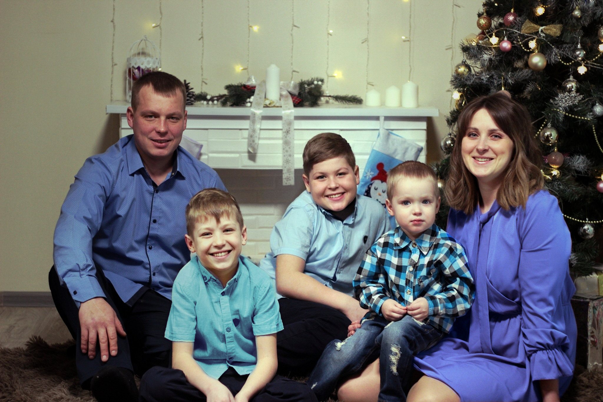 Семья Демьяновых. Фотограф в Богдановиче Анна Сантяпова