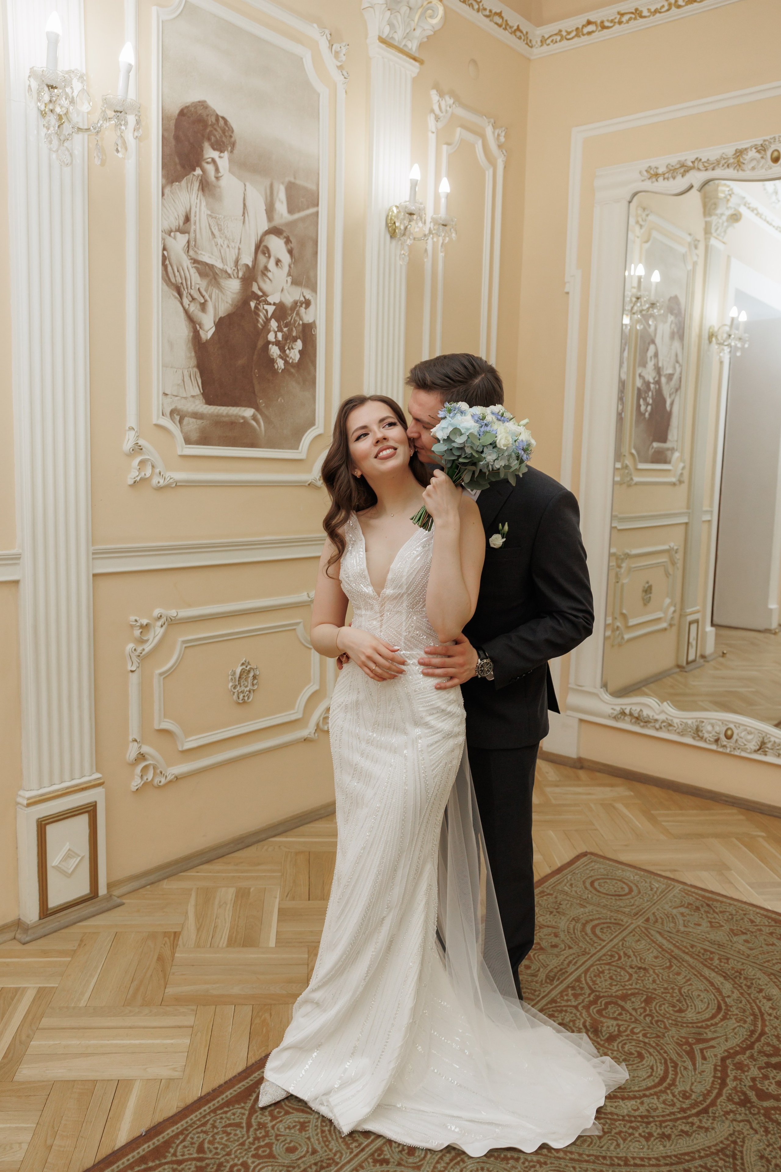 Даша и Дима, Грибоедовский ЗАГС. Свадебный и репортажный фотограф (Москва, Королев и другие)