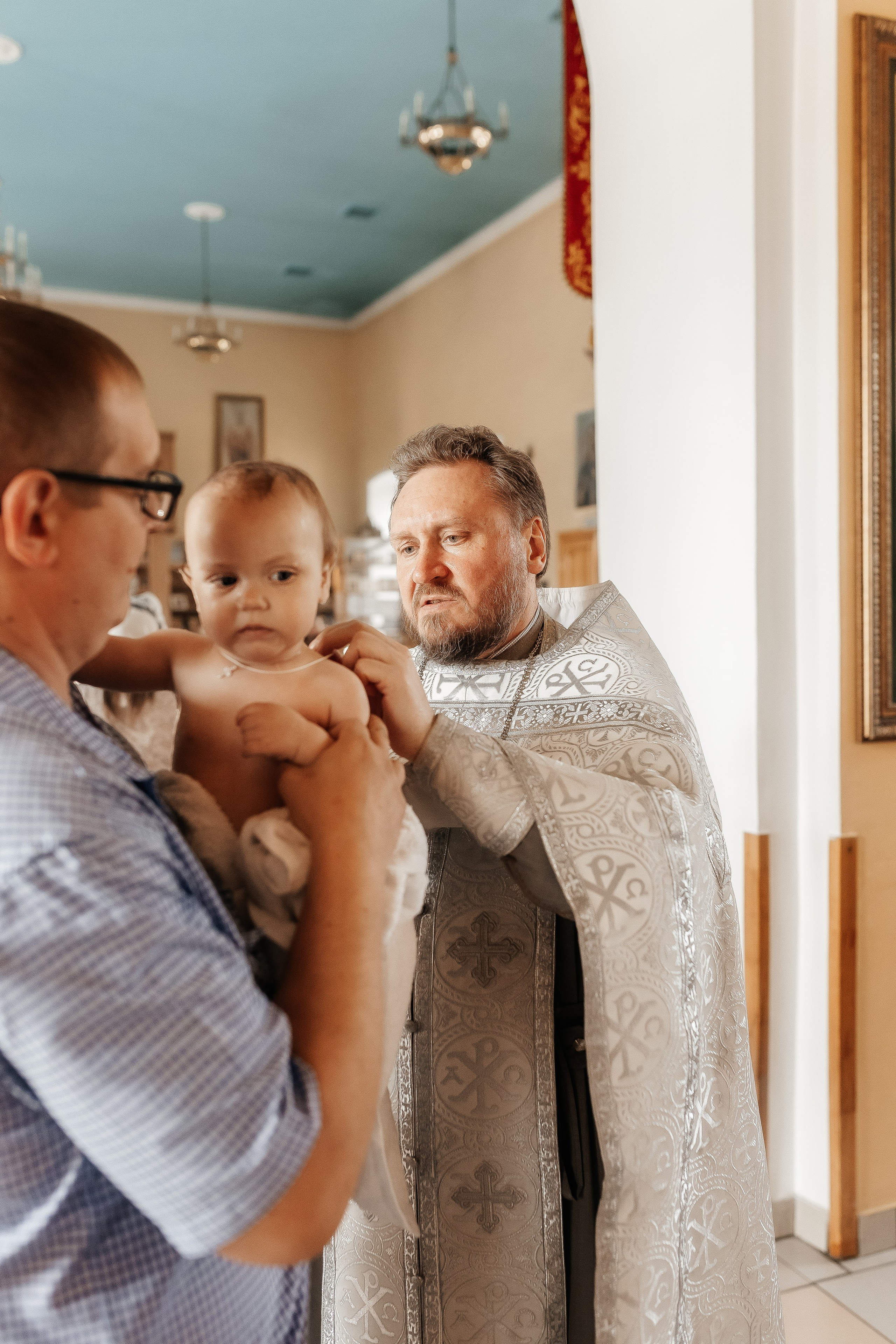 Крещение Даниила. Съемка Таинств Крещения Венчания, детские и семейные съемки в Пензе