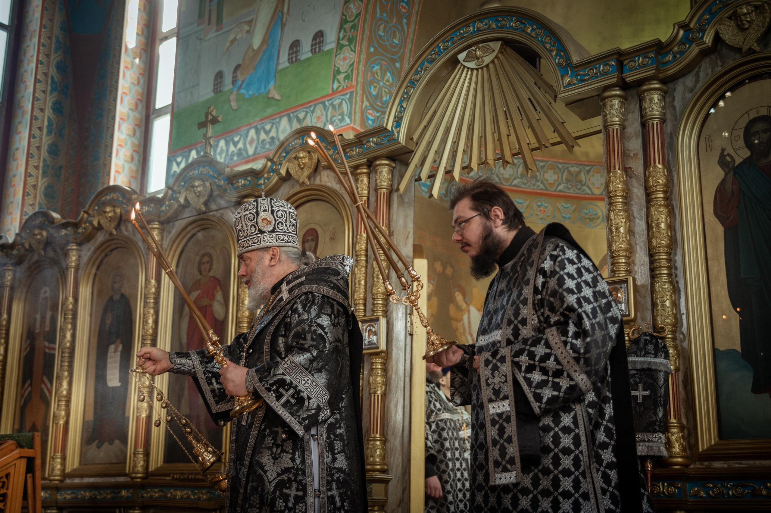 Преждеосвящение Даров. Храм Серафима Саровского. Церковный, семейный и репортажный фотограф Волгоград, Волжский