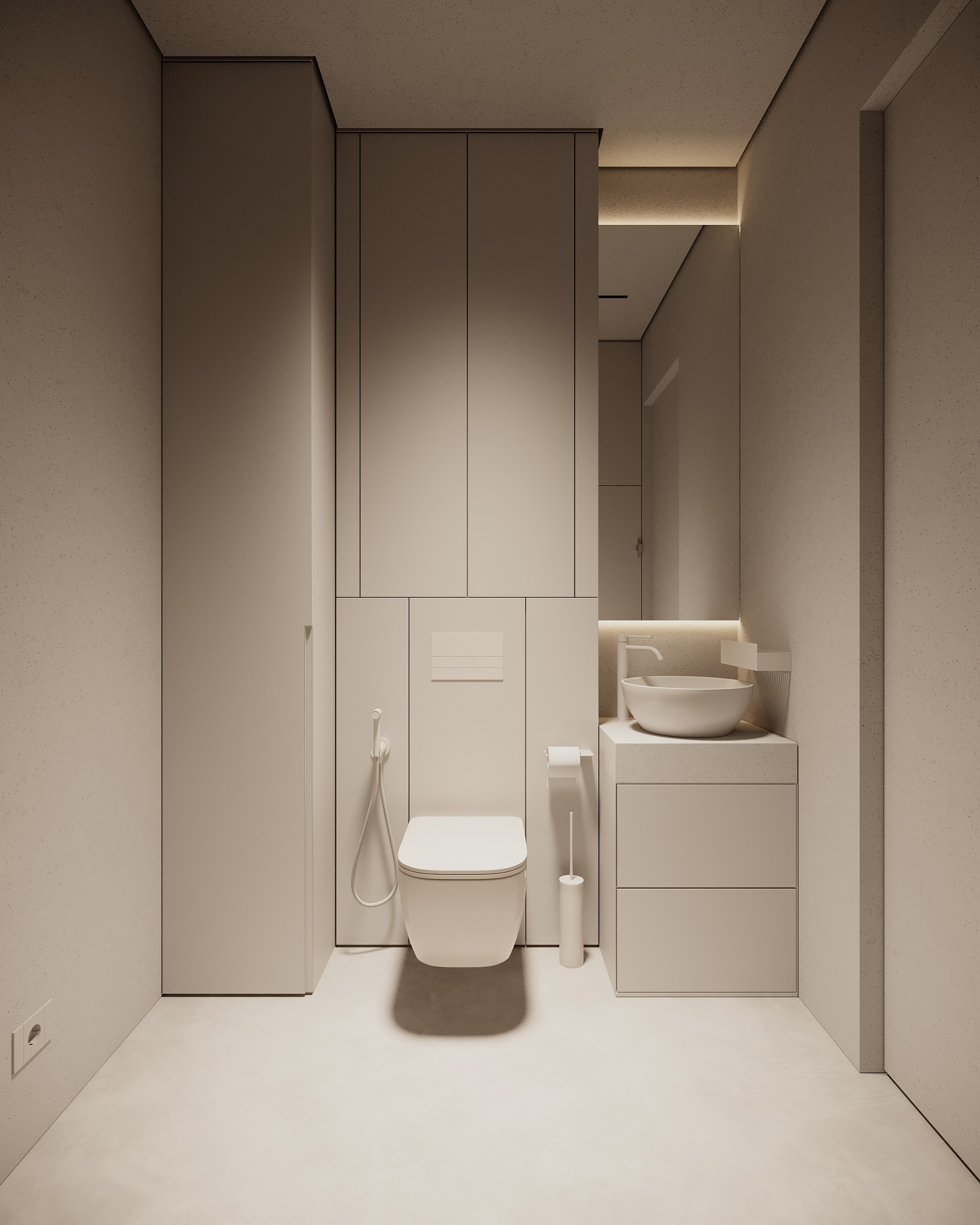 Монохромный интерьер просторной квартиры в Москве. Дизайн интерьера Санкт-Петербург | Москва | Калининград