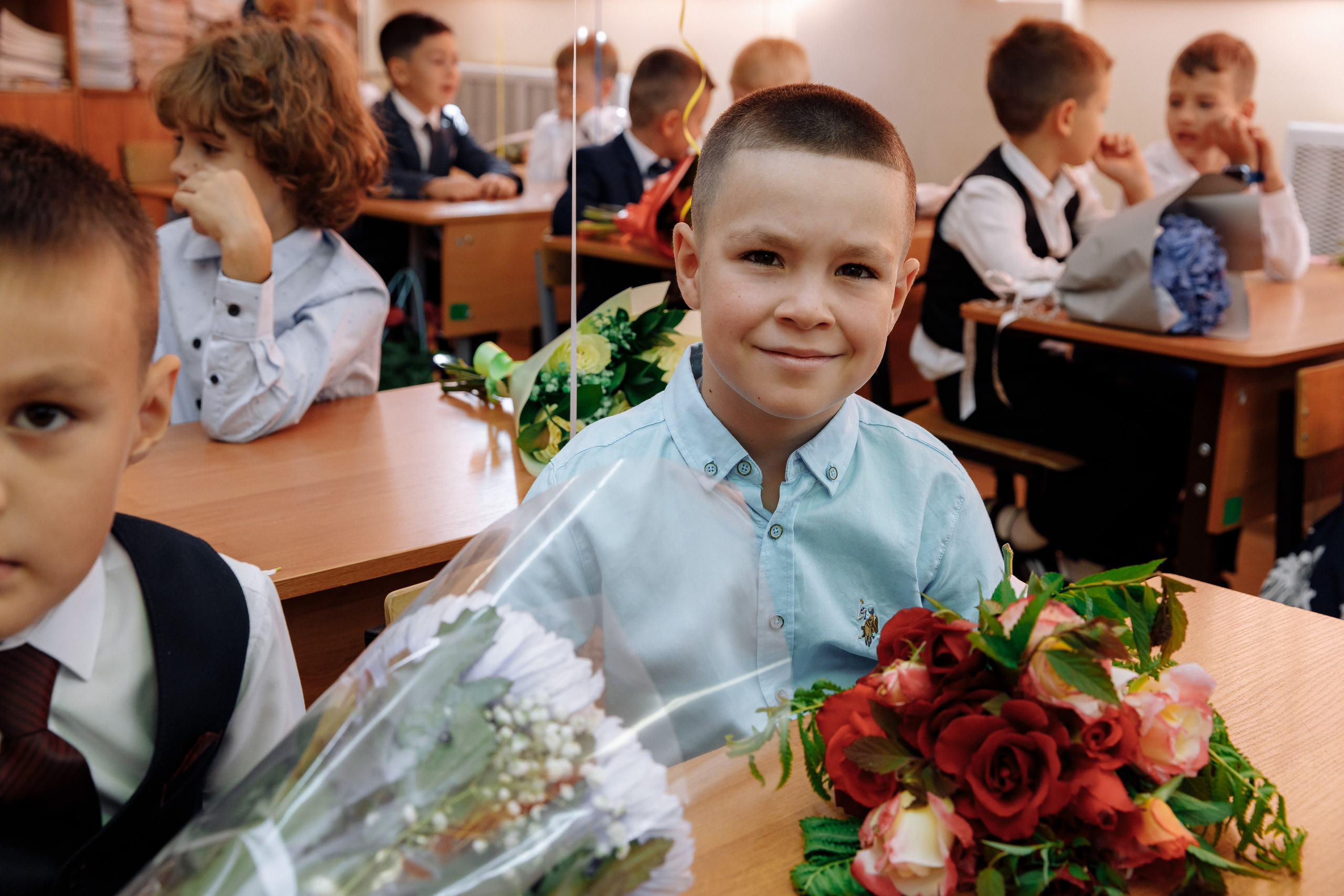 1 сентября Покровская СОШ. Свадебный фотограф Фадеева Алёна