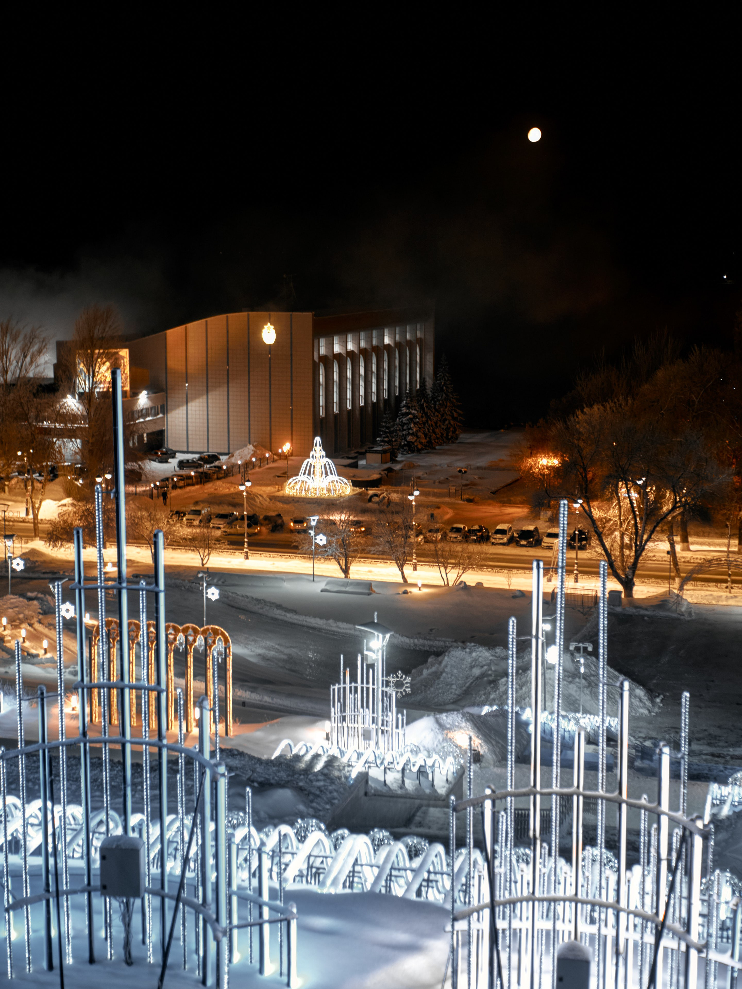 Новогодние виды Самары