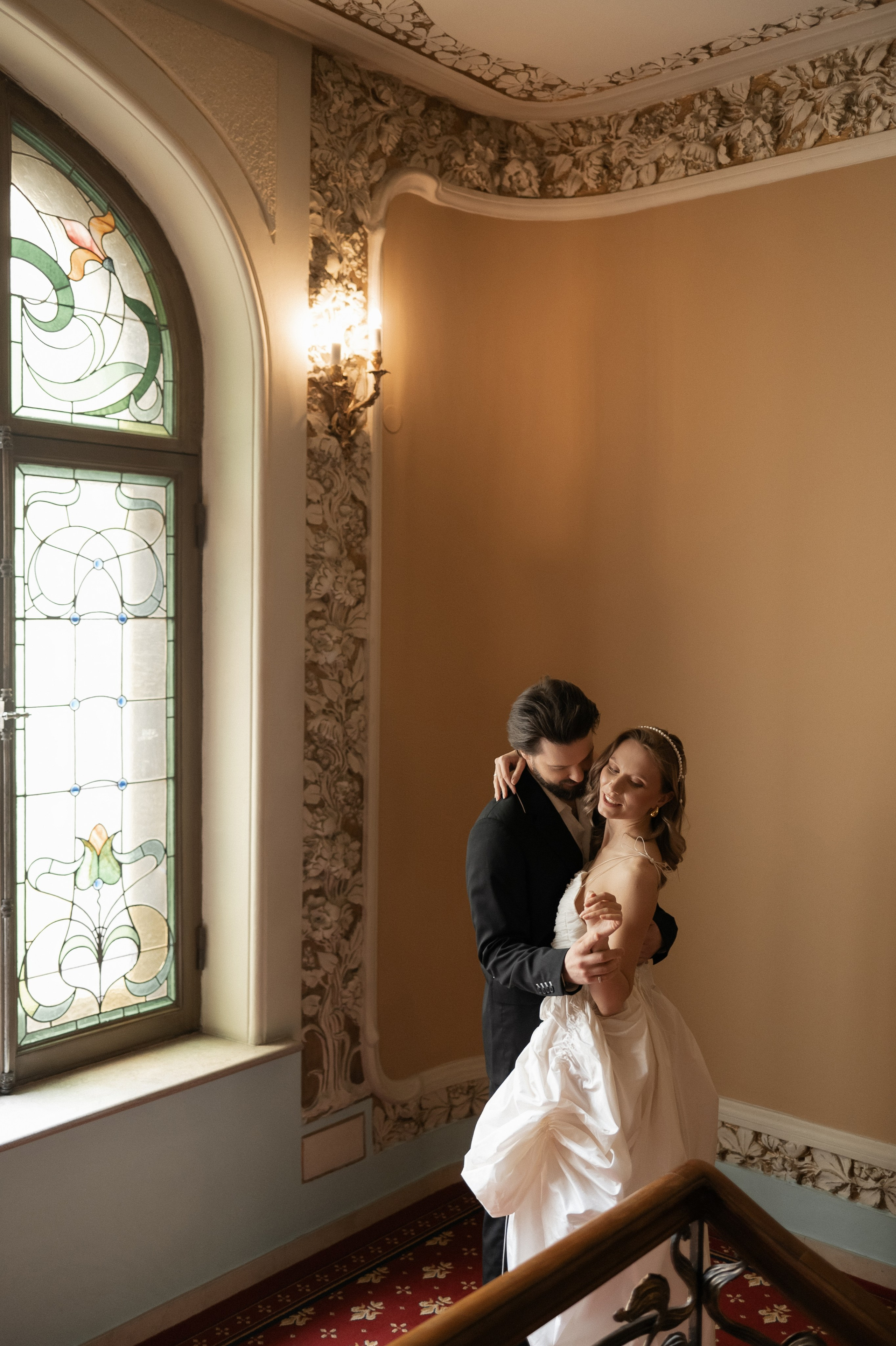 Свадебная фотосессия в гостинице "Националь". Ярослава Ерина — свадебный фотограф в Москве