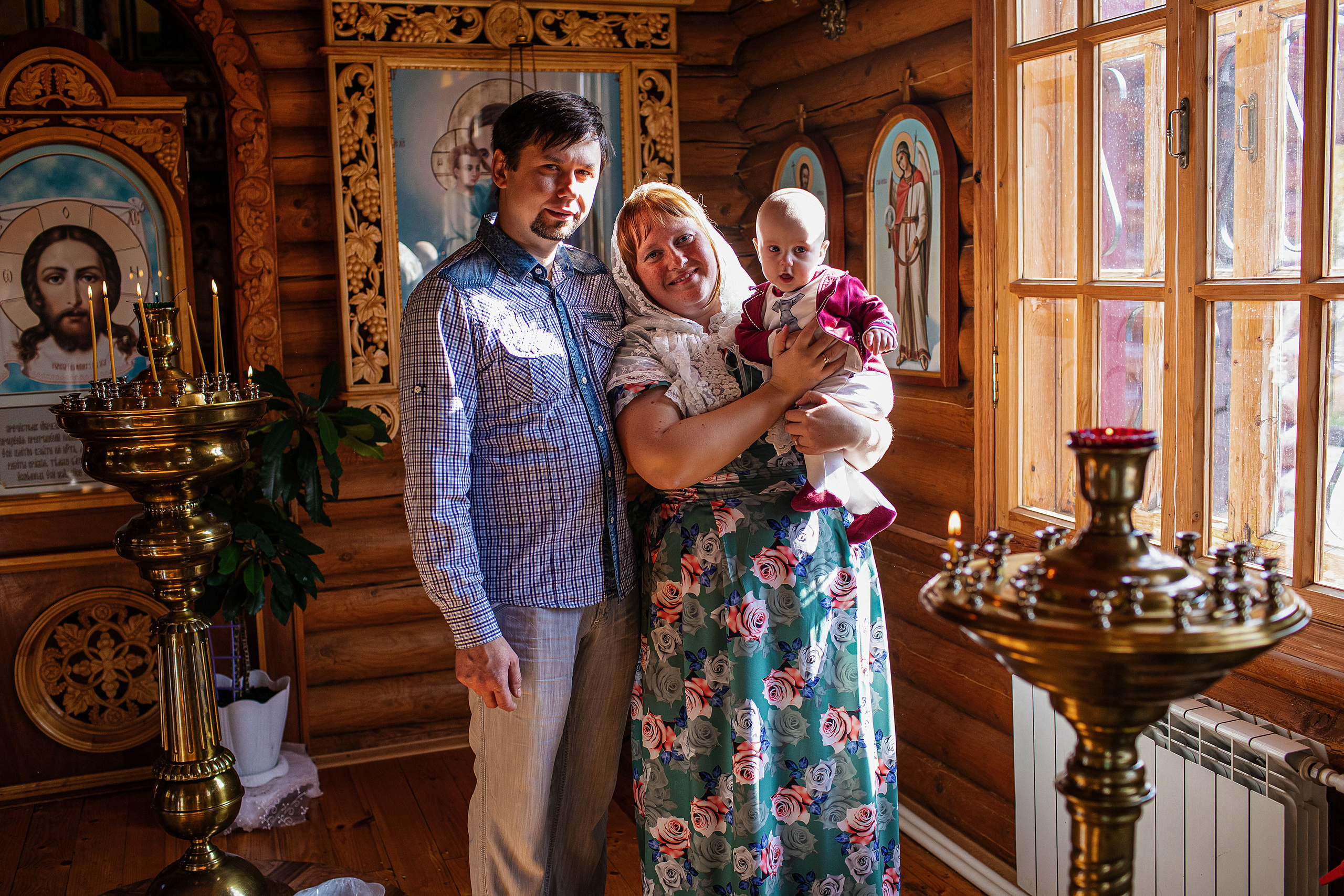 Крещение Тихона. Свадебный и портретный фотограф
