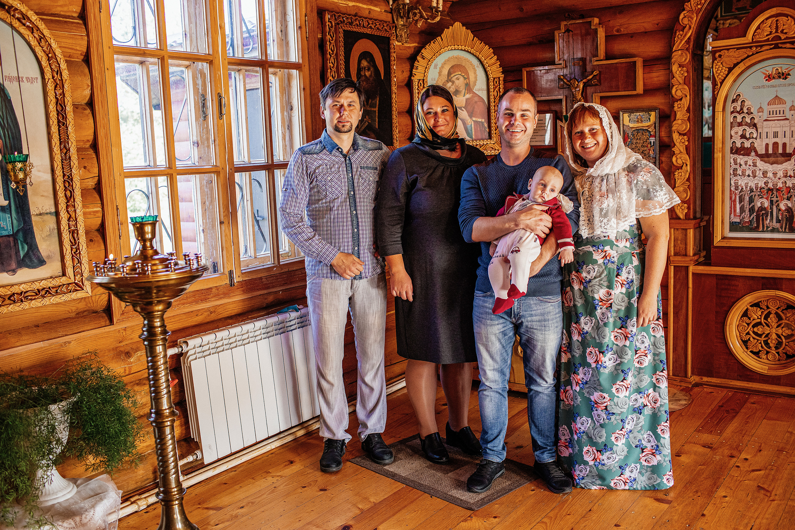 Крещение Тихона. Свадебный и портретный фотограф