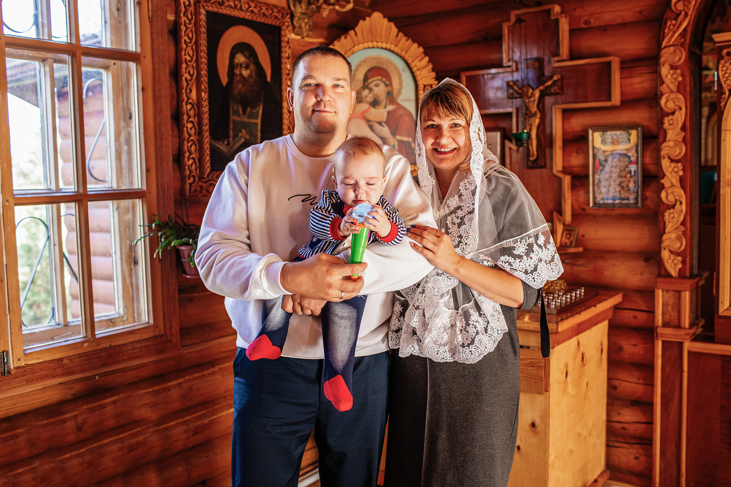 Крещение Марка. Свадебный и портретный фотограф
